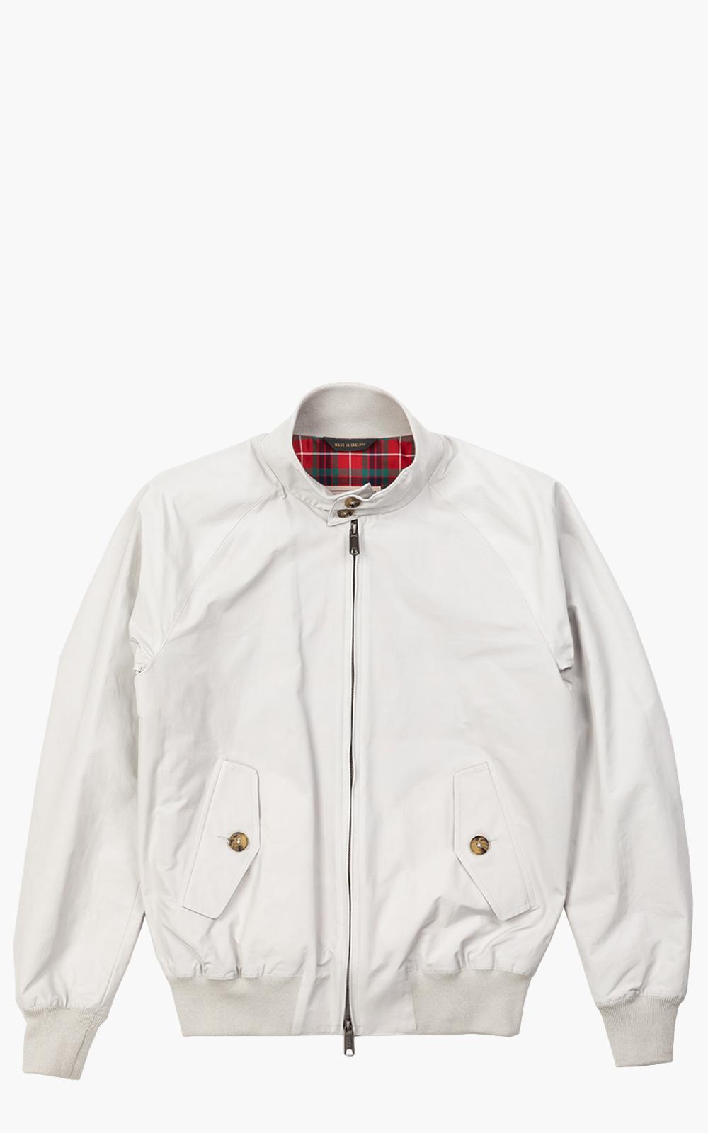 Baracuta G9 Classic Harrington Jacket Mist in White, Grey (Gray) for Men -  Lyst