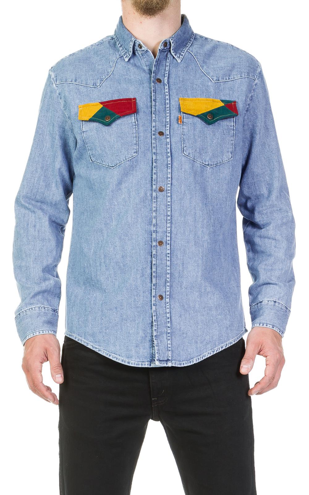 70s denim shirt