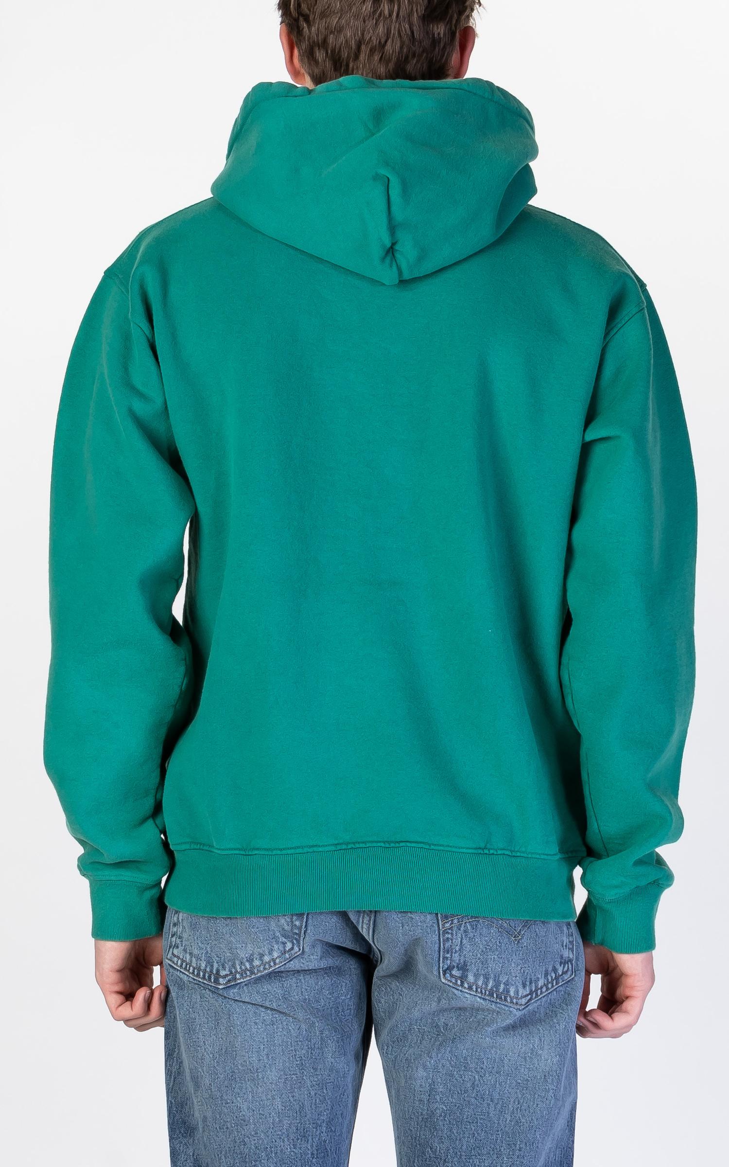 Sporty & Rich Cotton Hoodie Srhwc Teal in Green for Men - Lyst