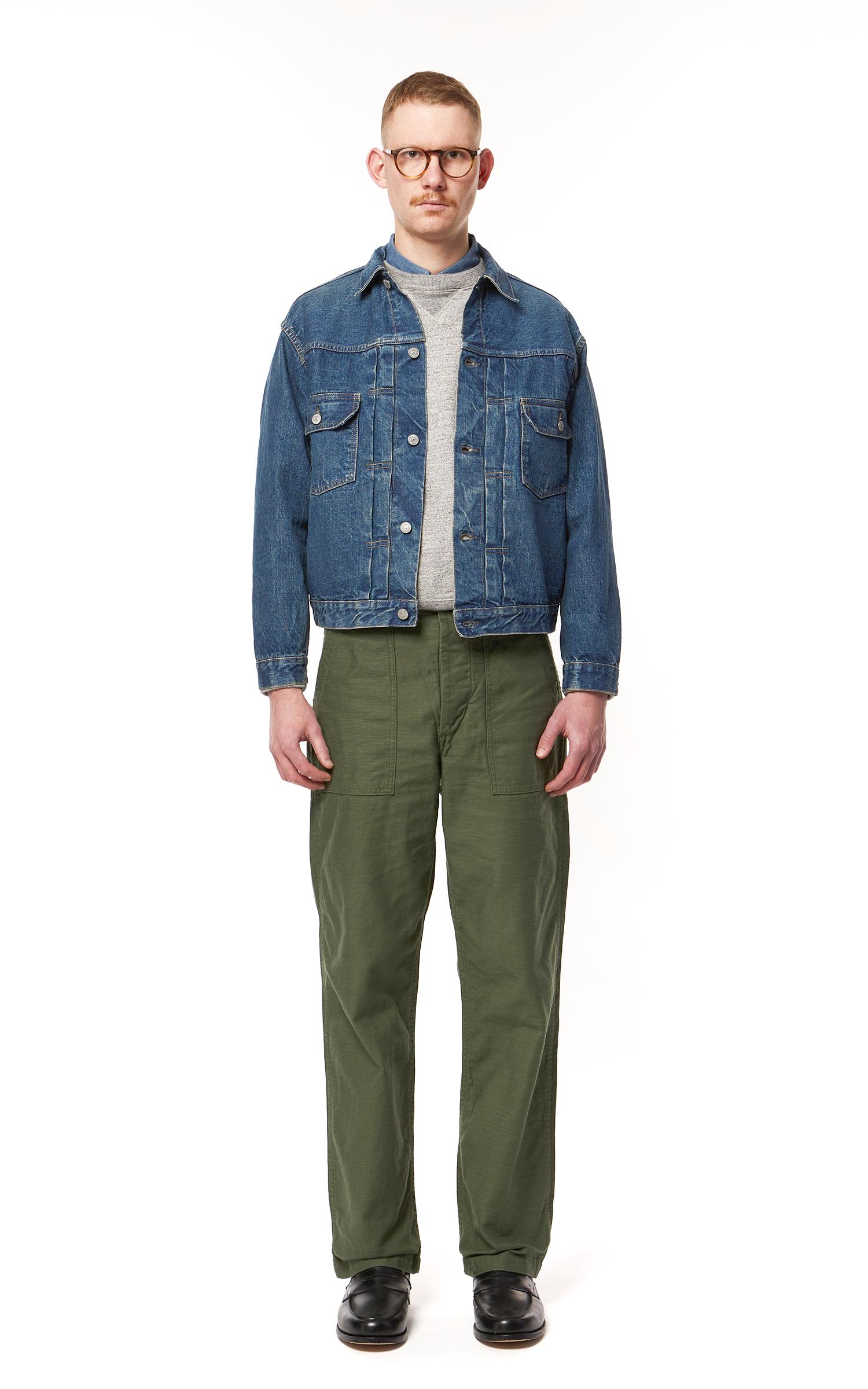 Orslow Cotton Us Army Fatigue Pants 