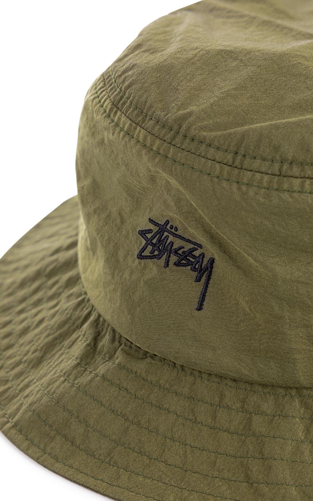 stussy taslan bucket hat