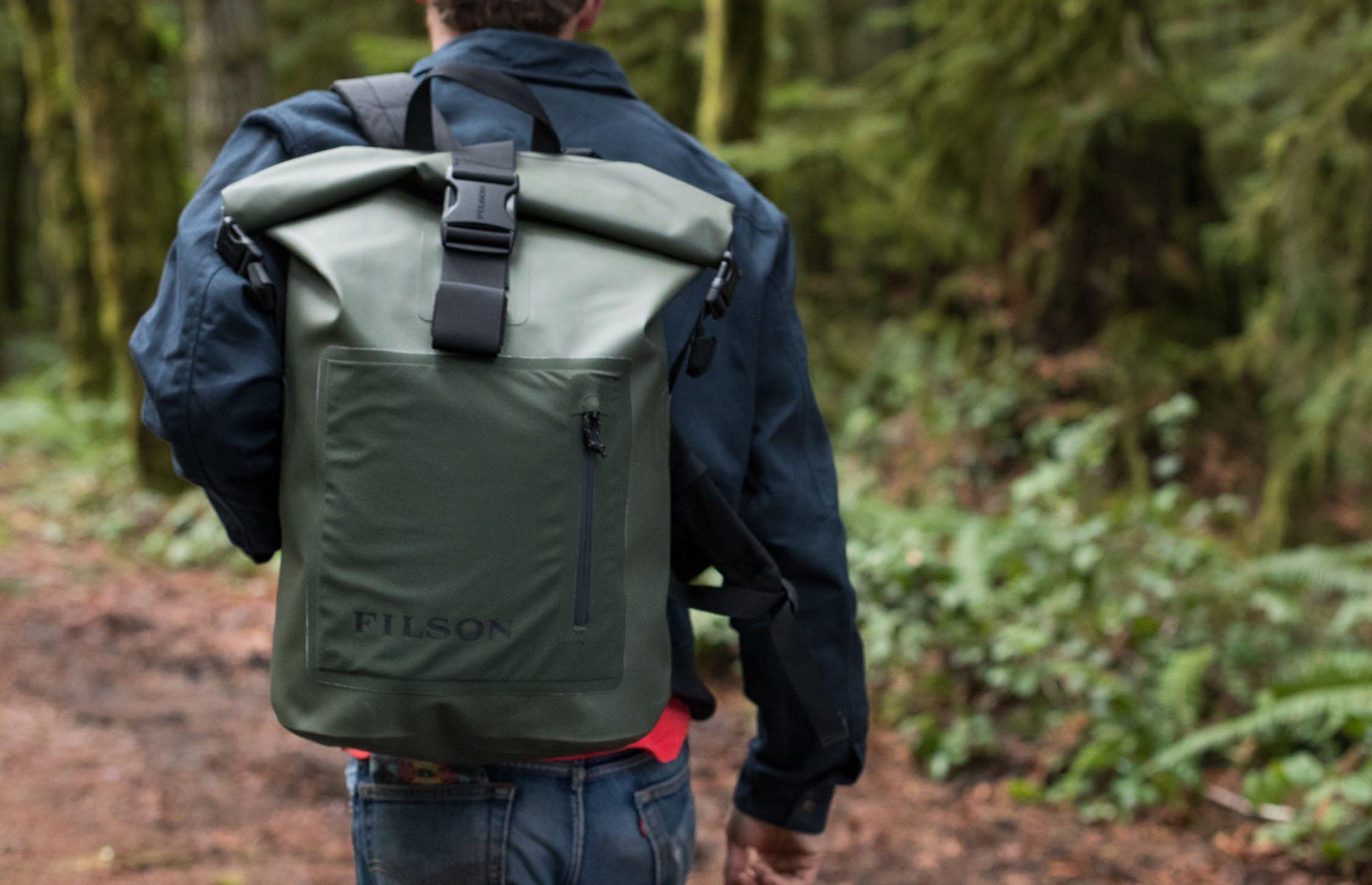 dry backpack filson