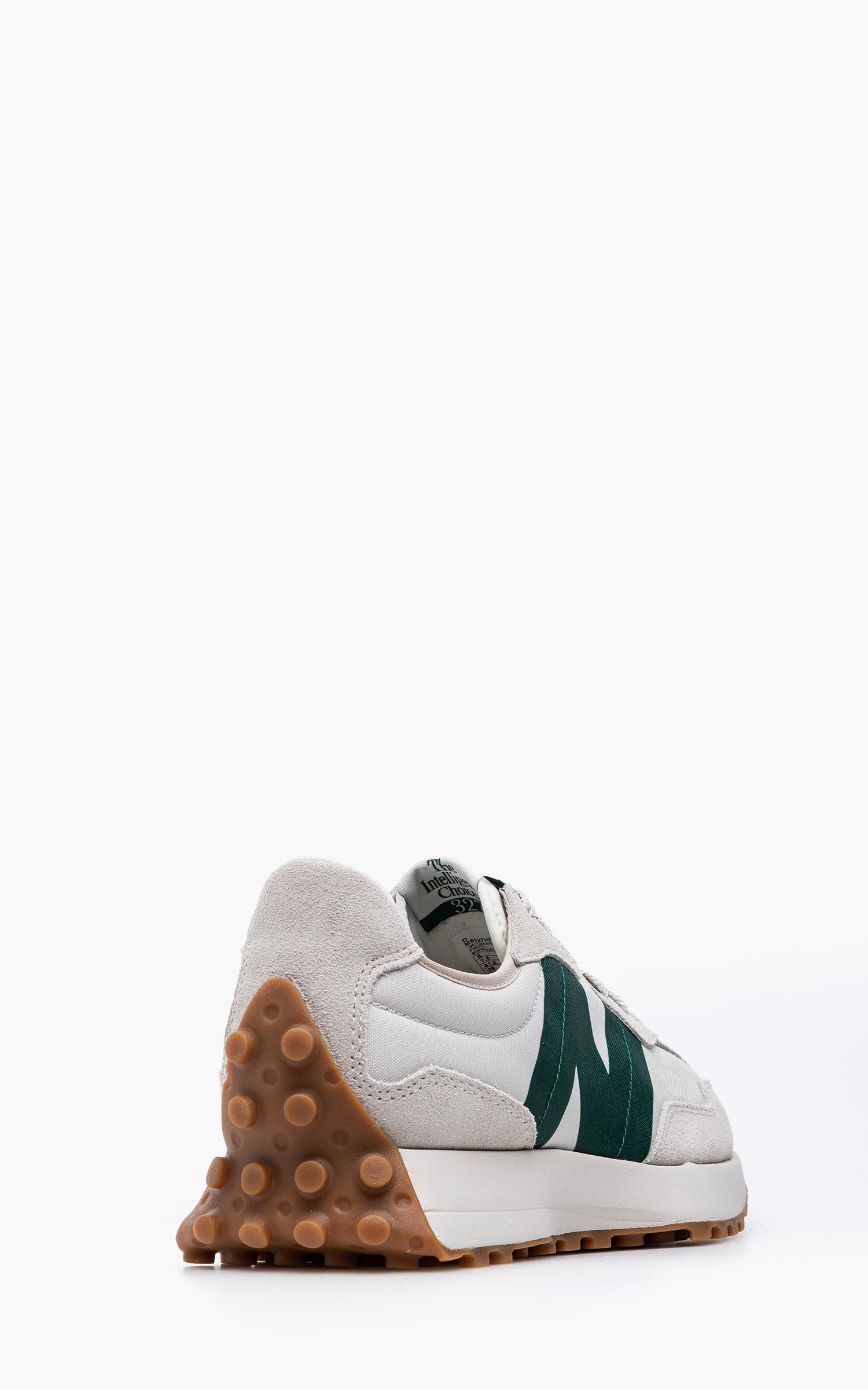 New Balance Suede Ms327 Hr1 Timberwolf in White, Green (White) for Men |  Lyst