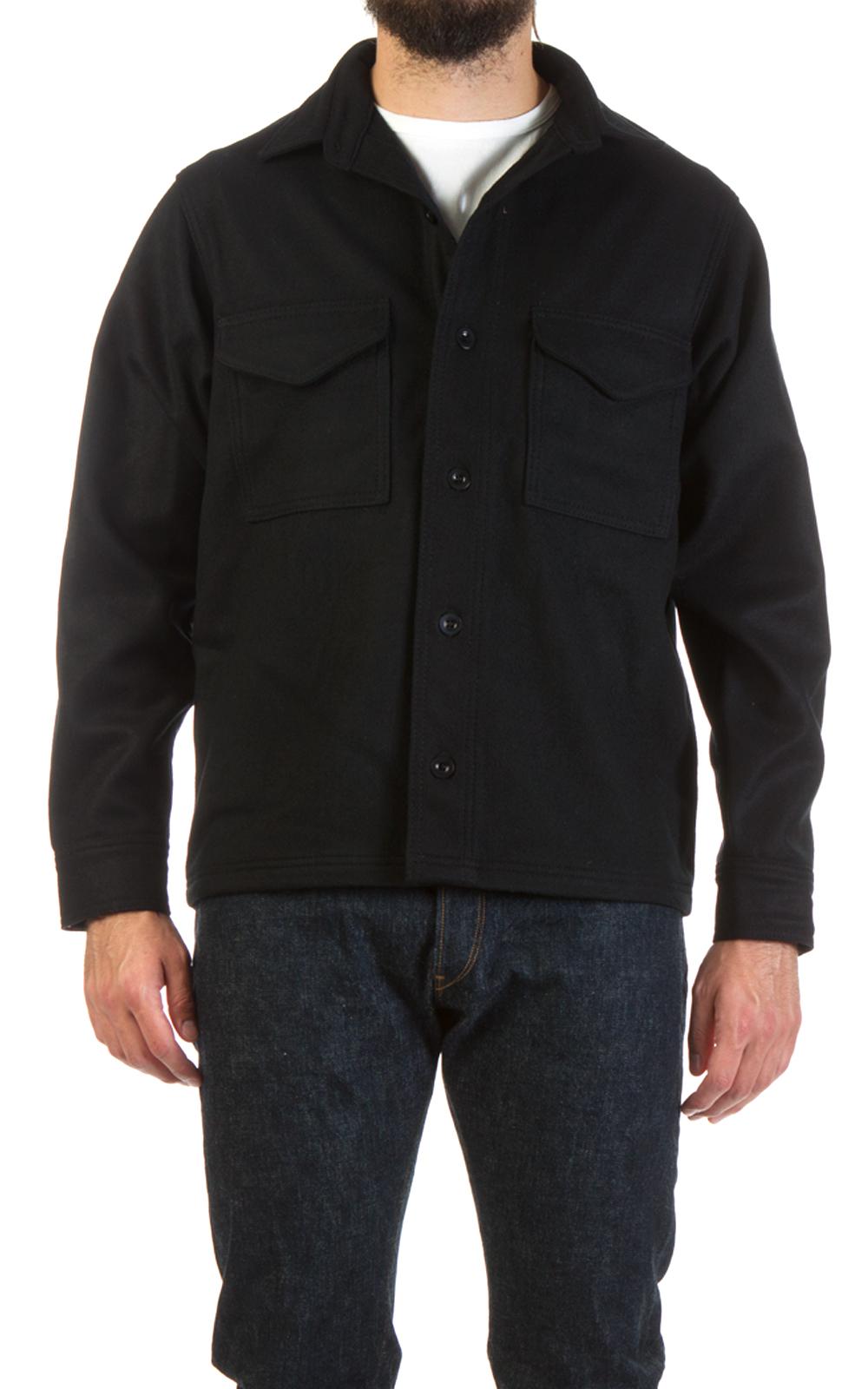 Filson Wool Jac-shirt Black for Men - Lyst
