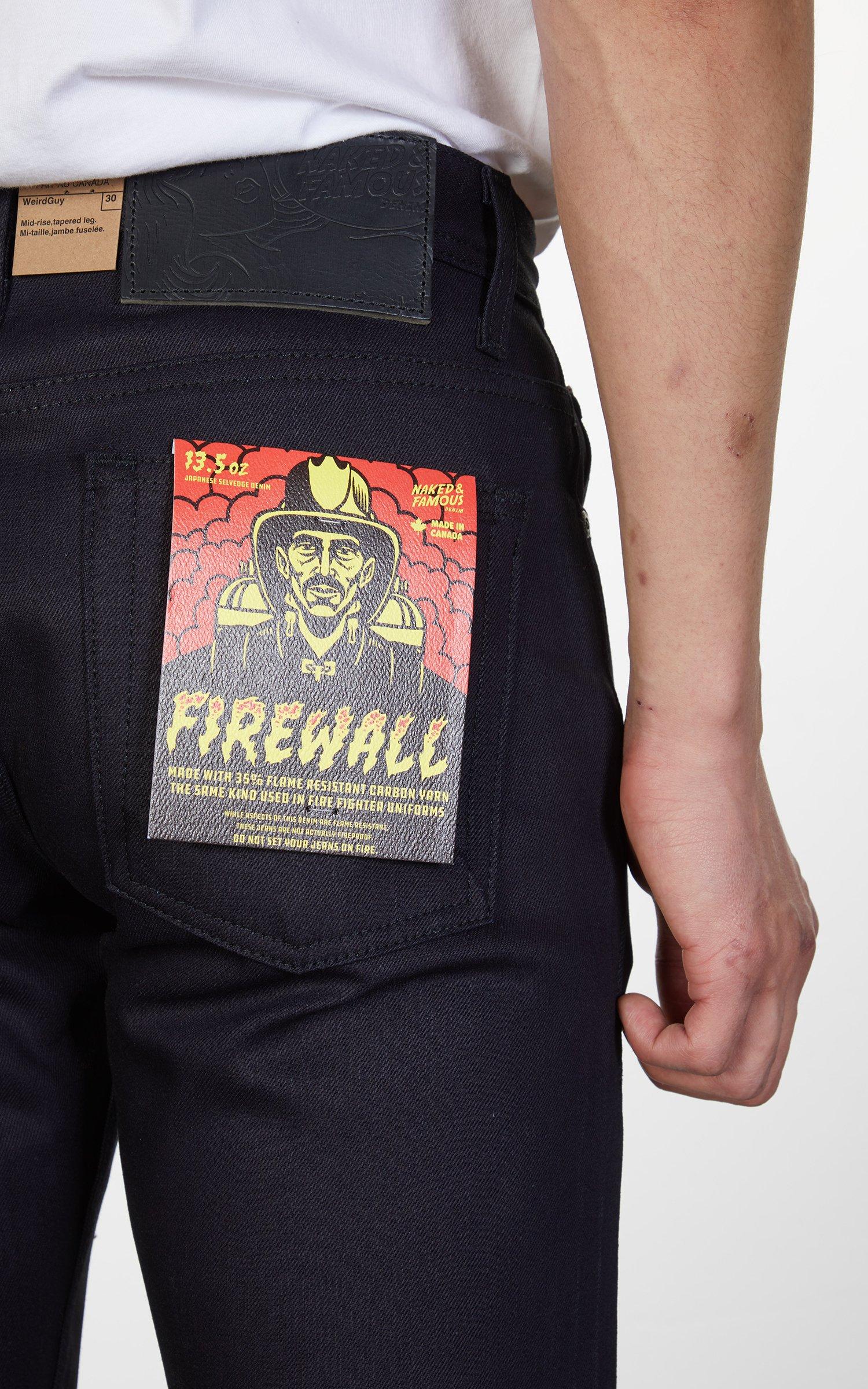 Naked \u0026 Famous Denim Weird Guy Firewall 