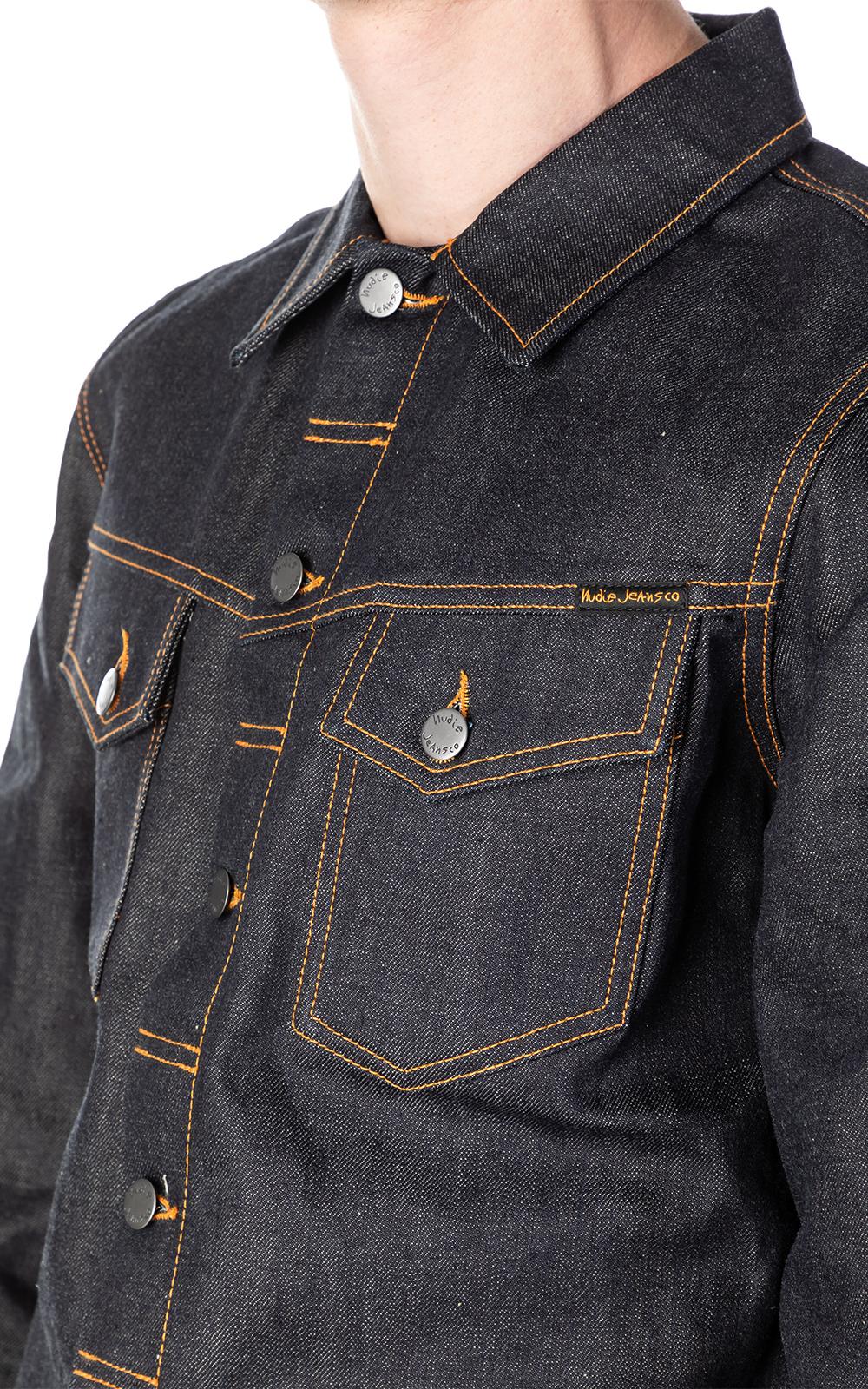 nudie jeans kenny dry orange selvage