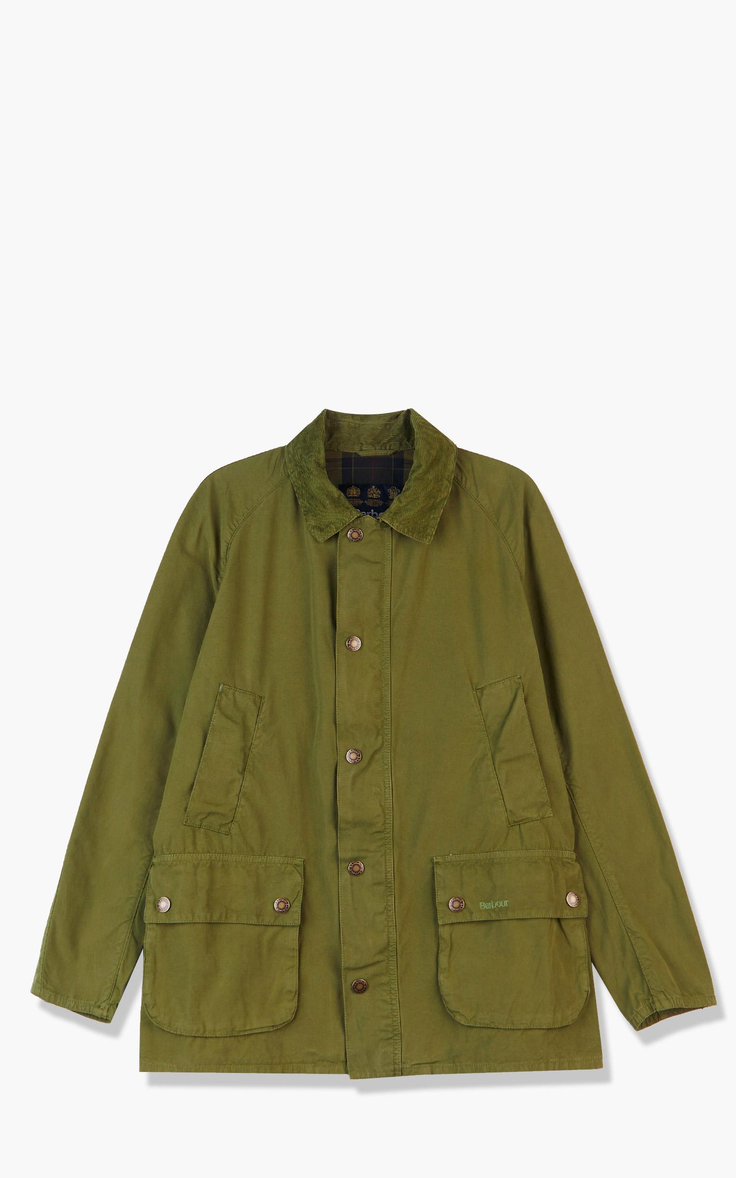 Barbour Cotton Ashby Casual Jacket Pesto in Green for Men | Lyst Australia