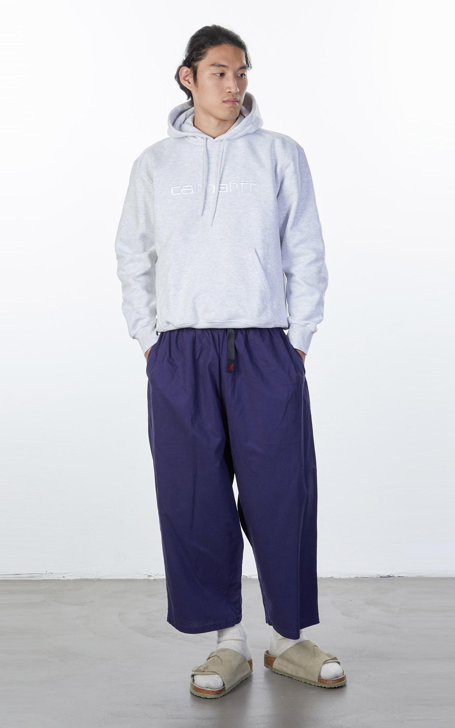 Gramicci Linen Balloon Pants Ink Blue 
