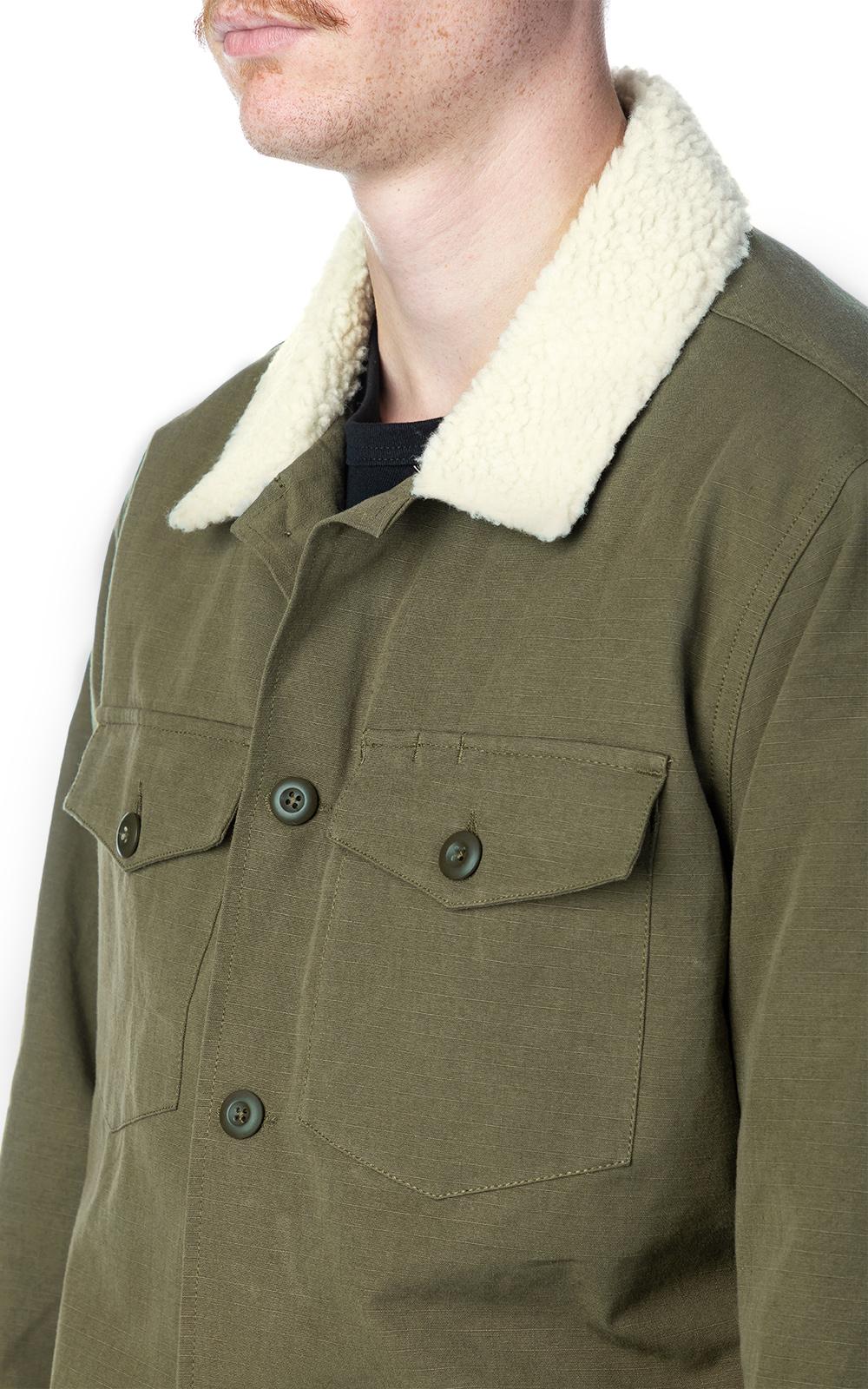 army sherpa jacket