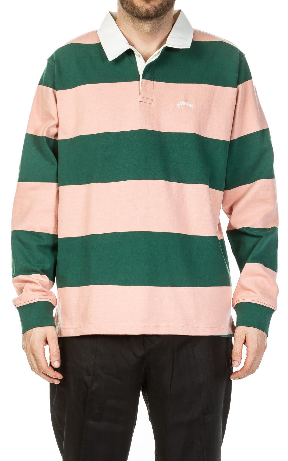 Stussy Cotton Ralphie Stripe Rugby 
