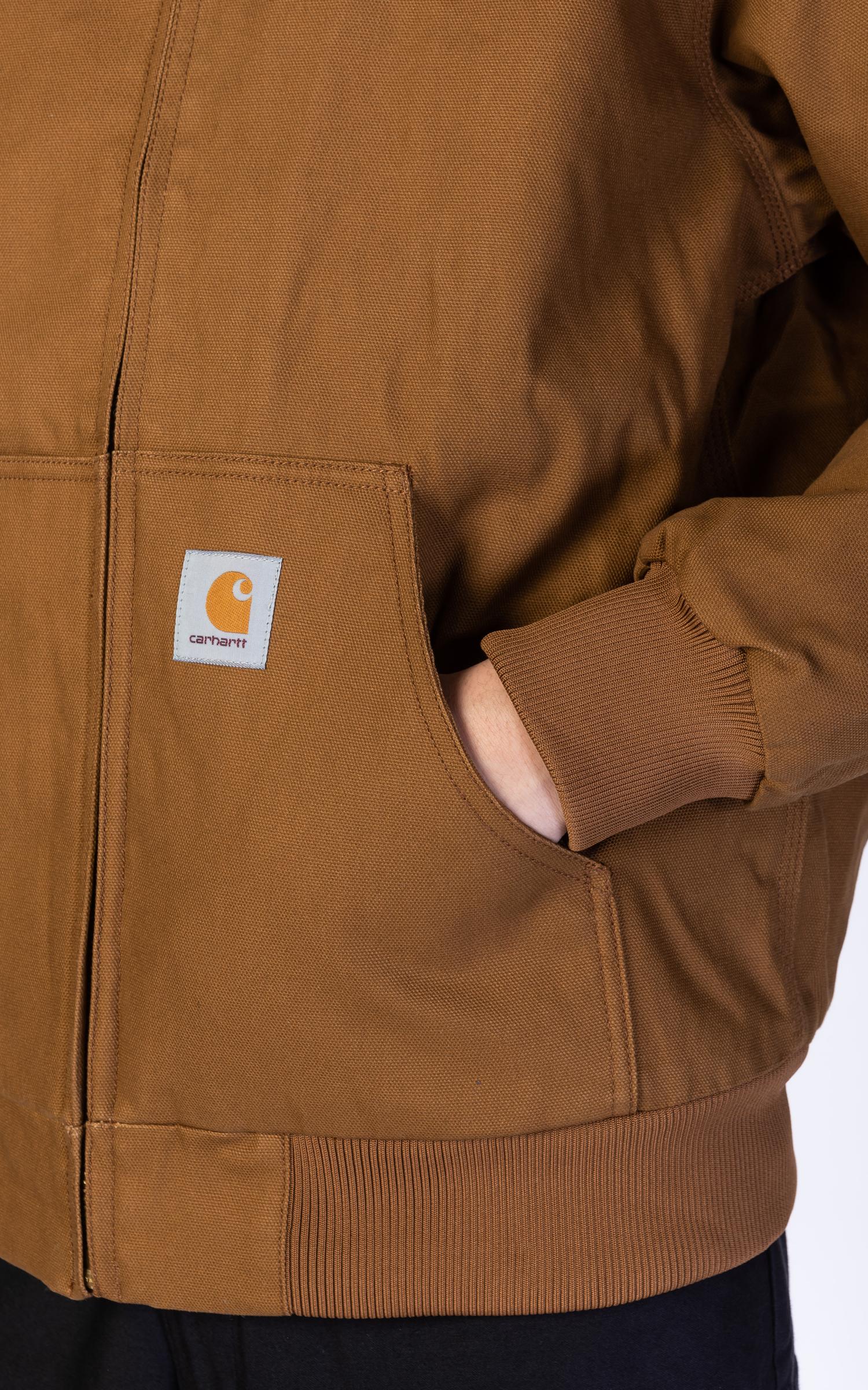 Carhartt WIP Cotton Active Jacket Hamilton Brown Rigid for Men - Lyst