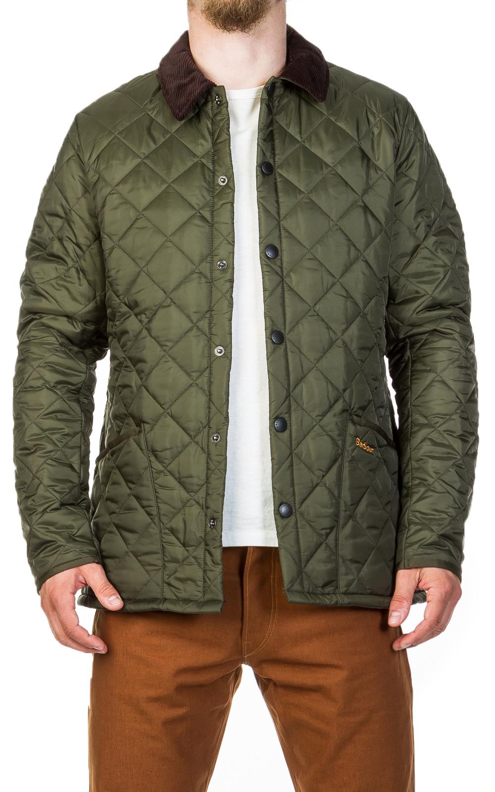 Barbour Corduroy Quilted Jacket Heritage Liddesdale Olive in Green for ...