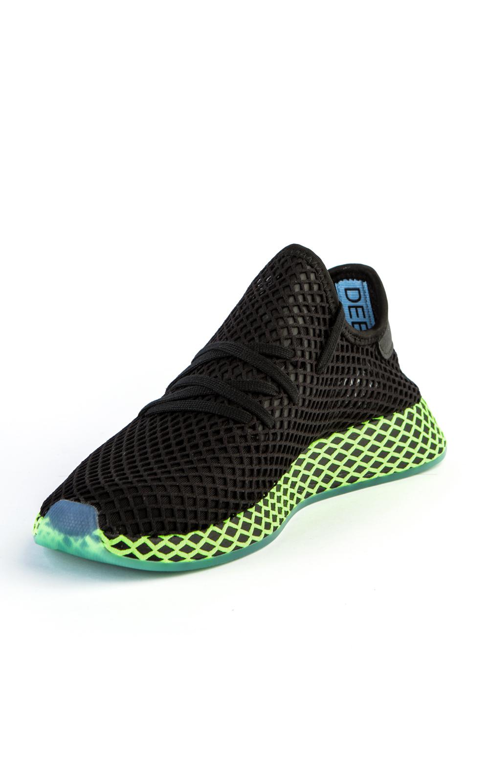 adidas Originals Lace Deerupt Runner Black/green for Men - Lyst