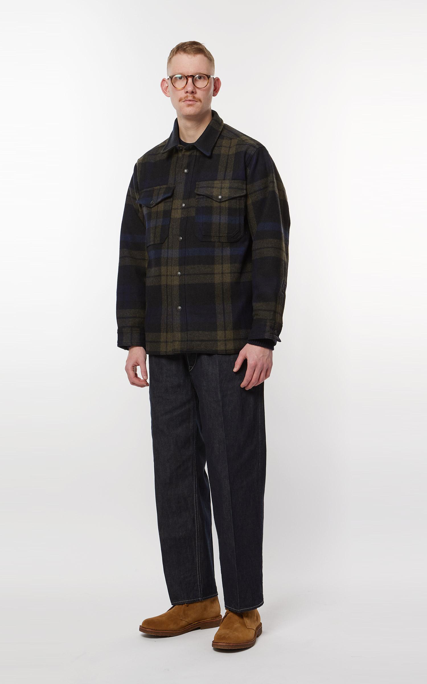 filson dark military plaid