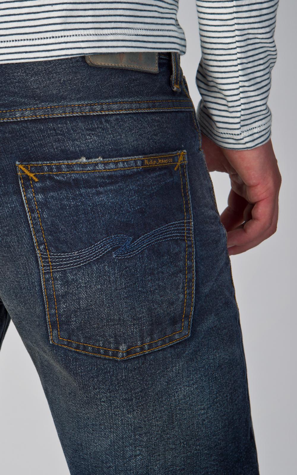 Nudie Jeans Denim Straight Alf Edgar Replica Selvage in Blue for Men Lyst