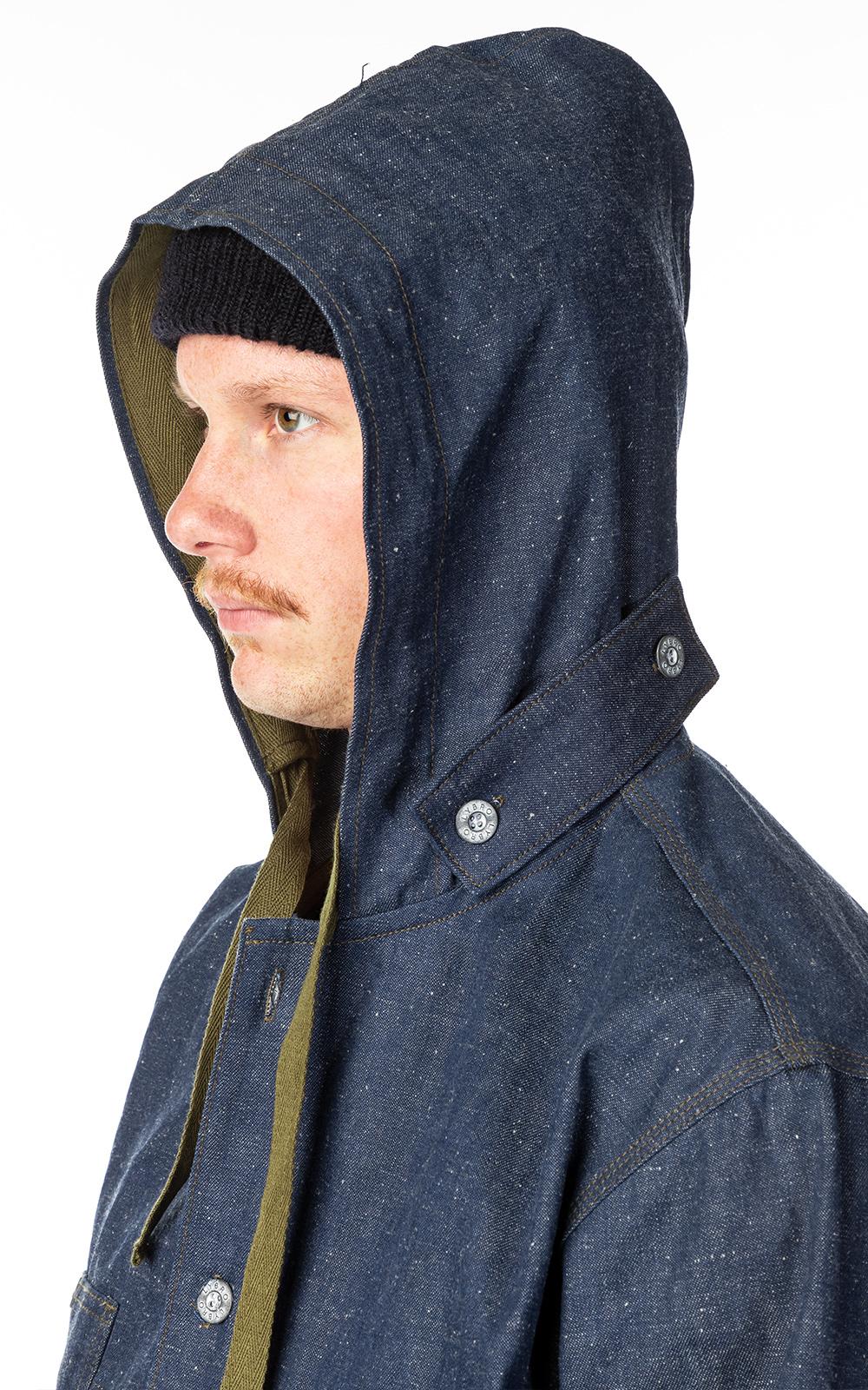 hooded chore coat