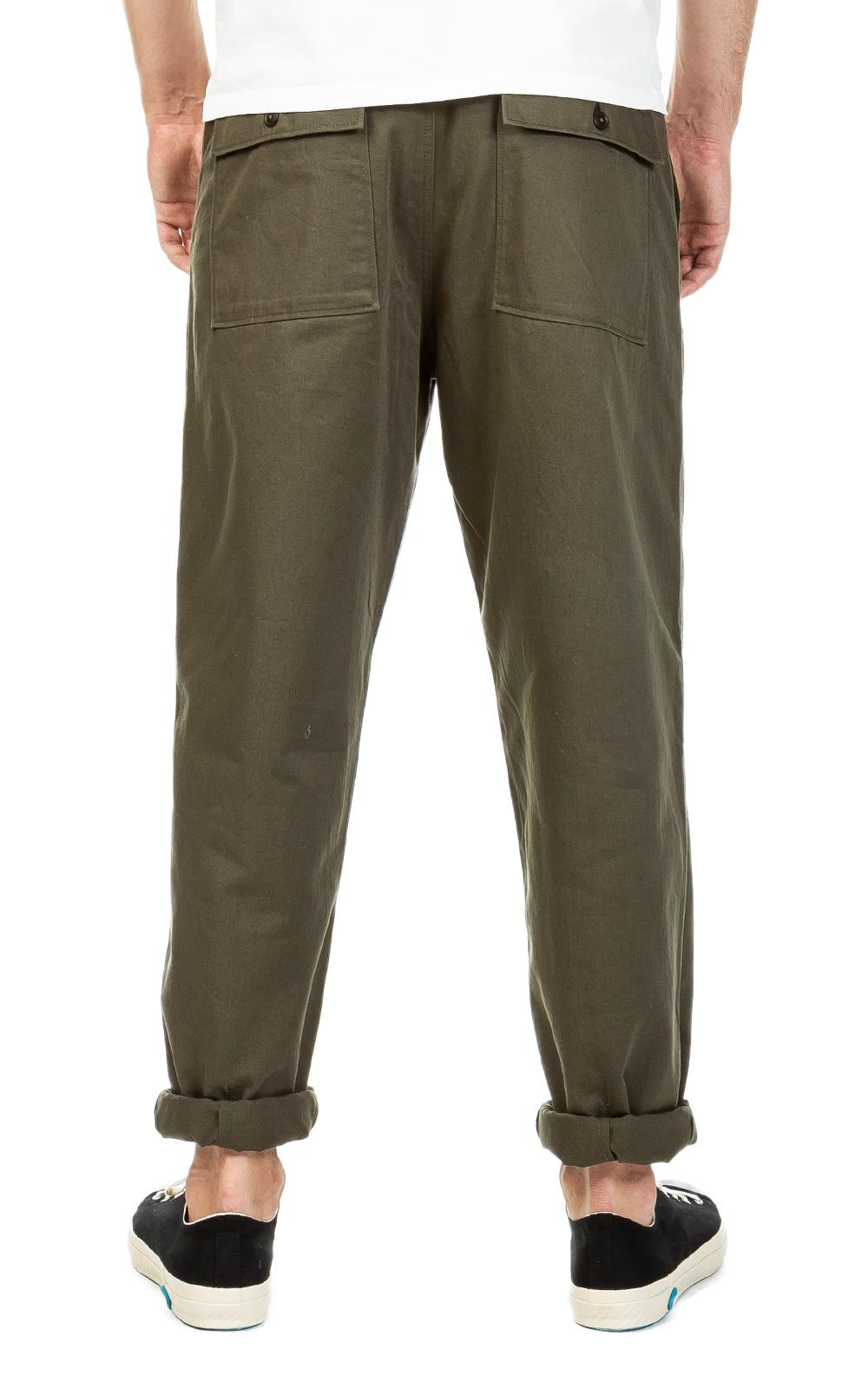 Cotton Fatigue Pant Twill Olive 