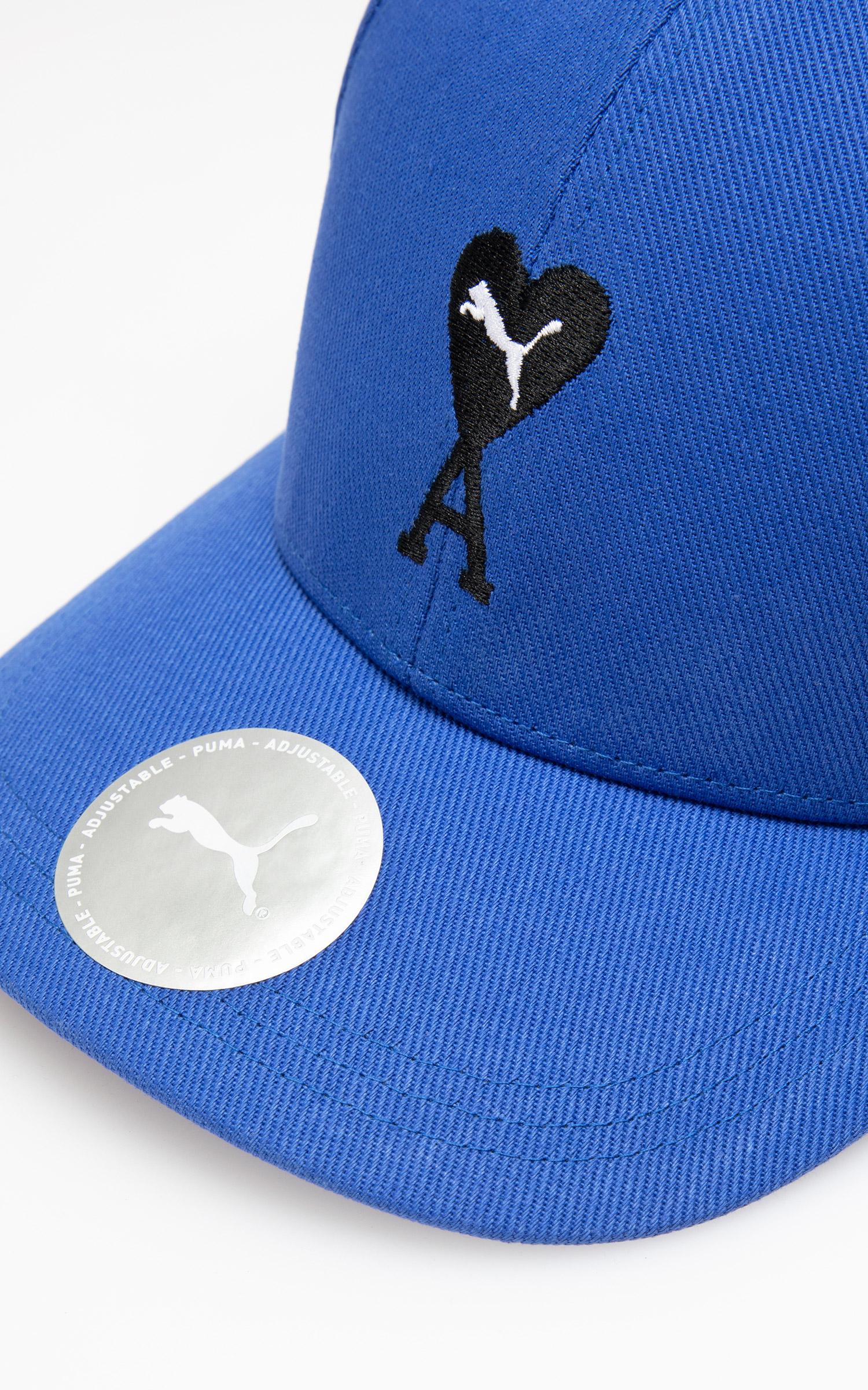 PUMA Cotton X Ami Paris Low Curve Cap 