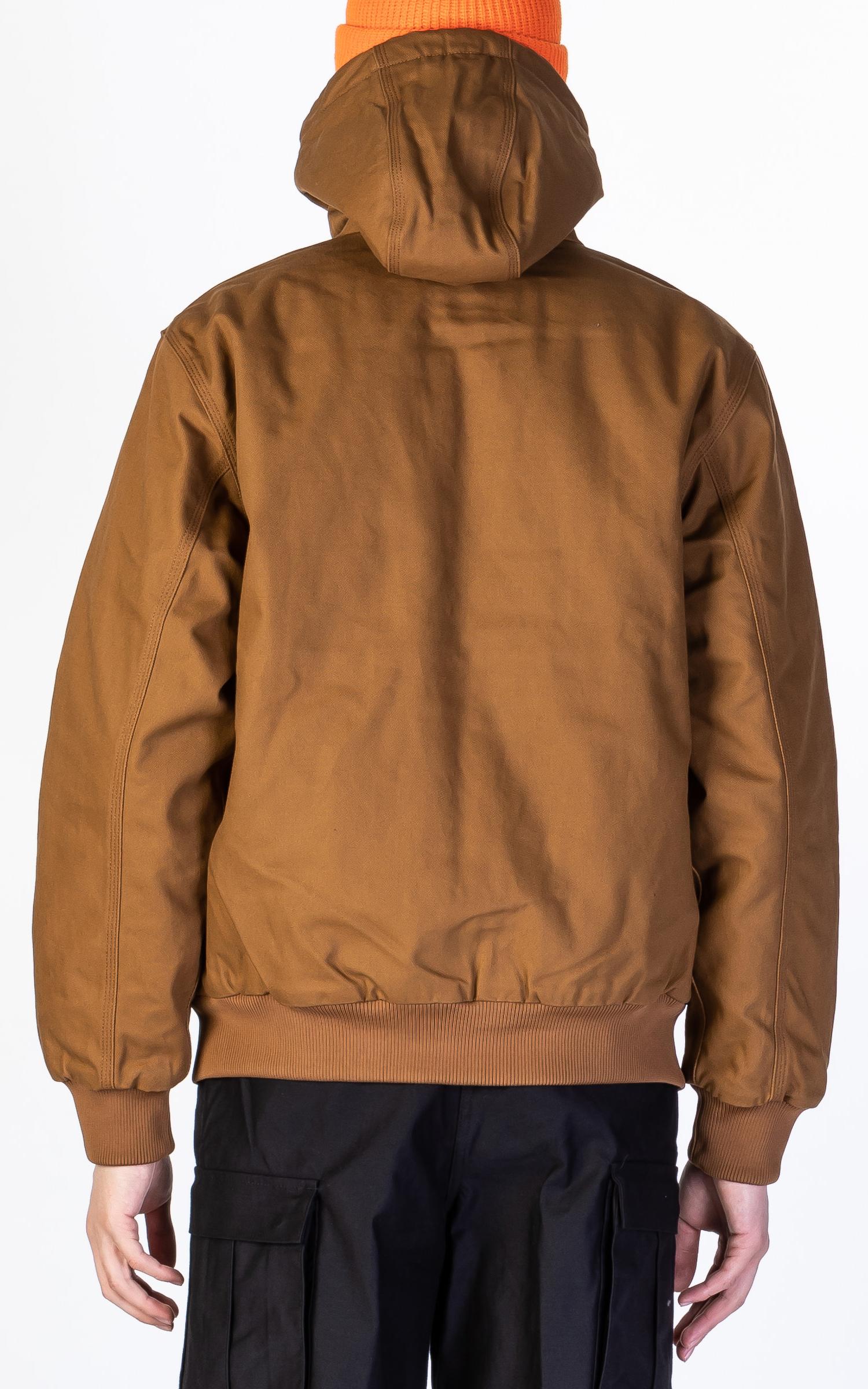 carhartt wip active jacket hamilton brown