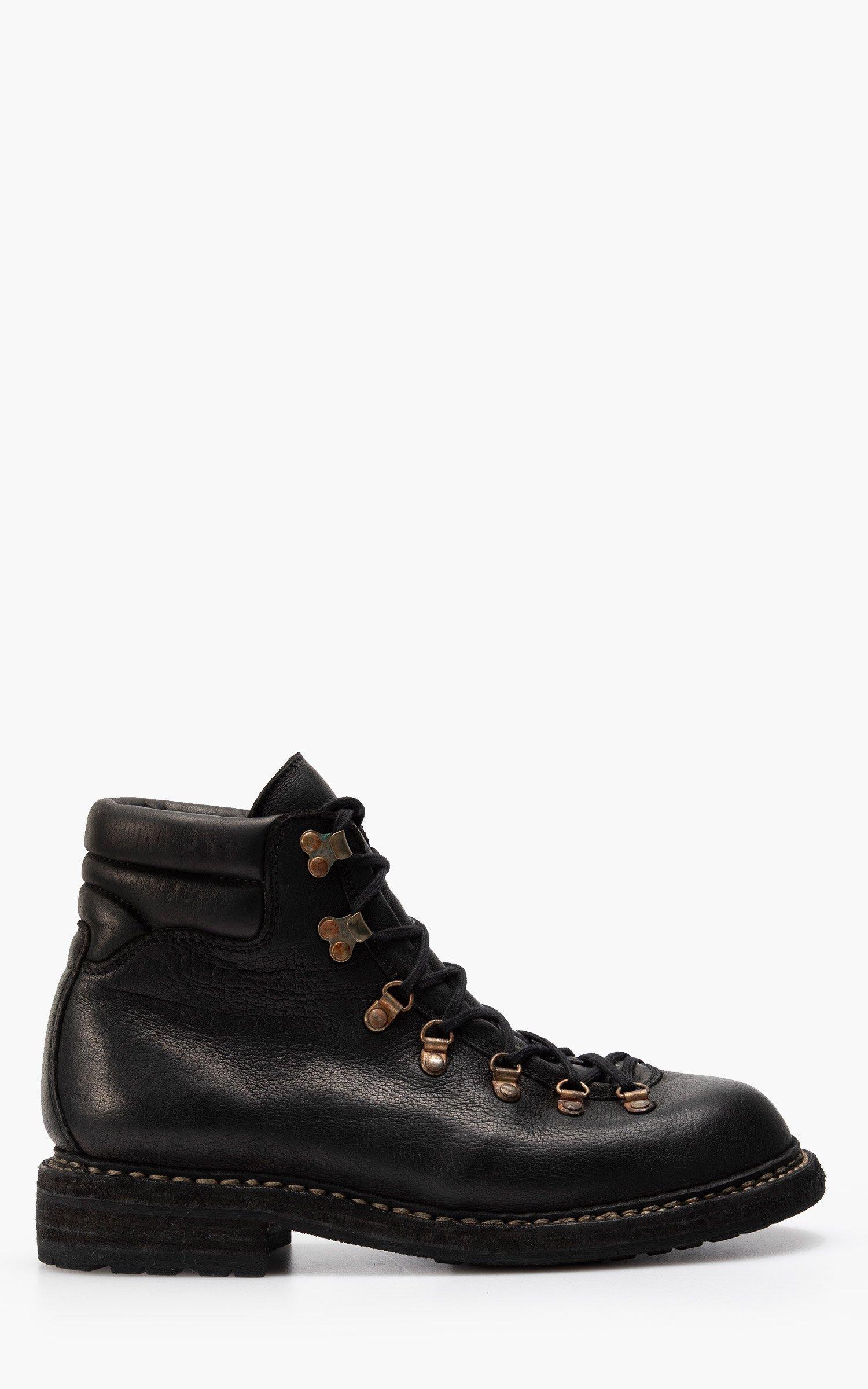 Guidi Leather Buffalo Full Grain Hiking Boot in Black for Men | Lyst ...