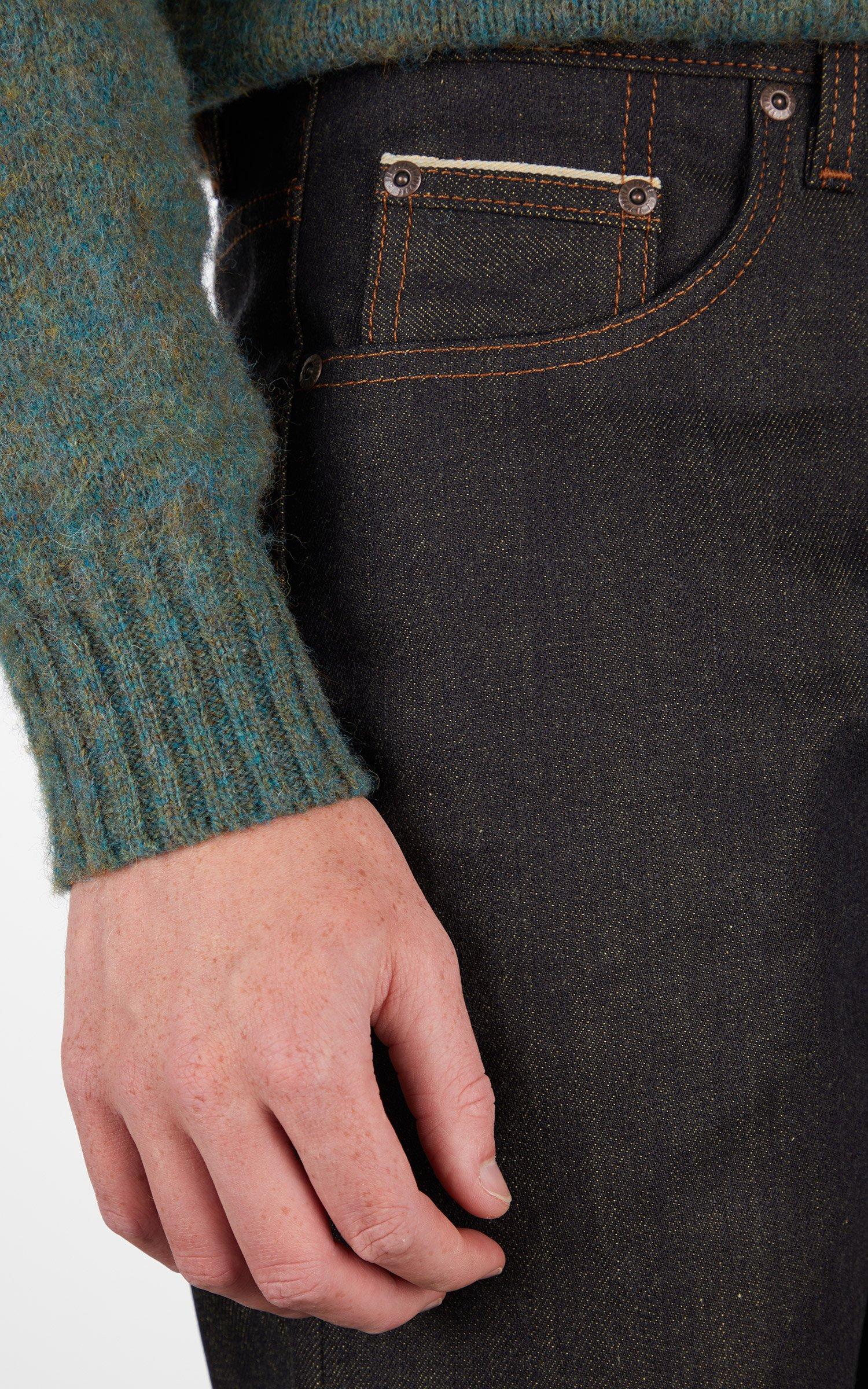 Naked \u0026 Famous Denim Easy Guy Turmeric 