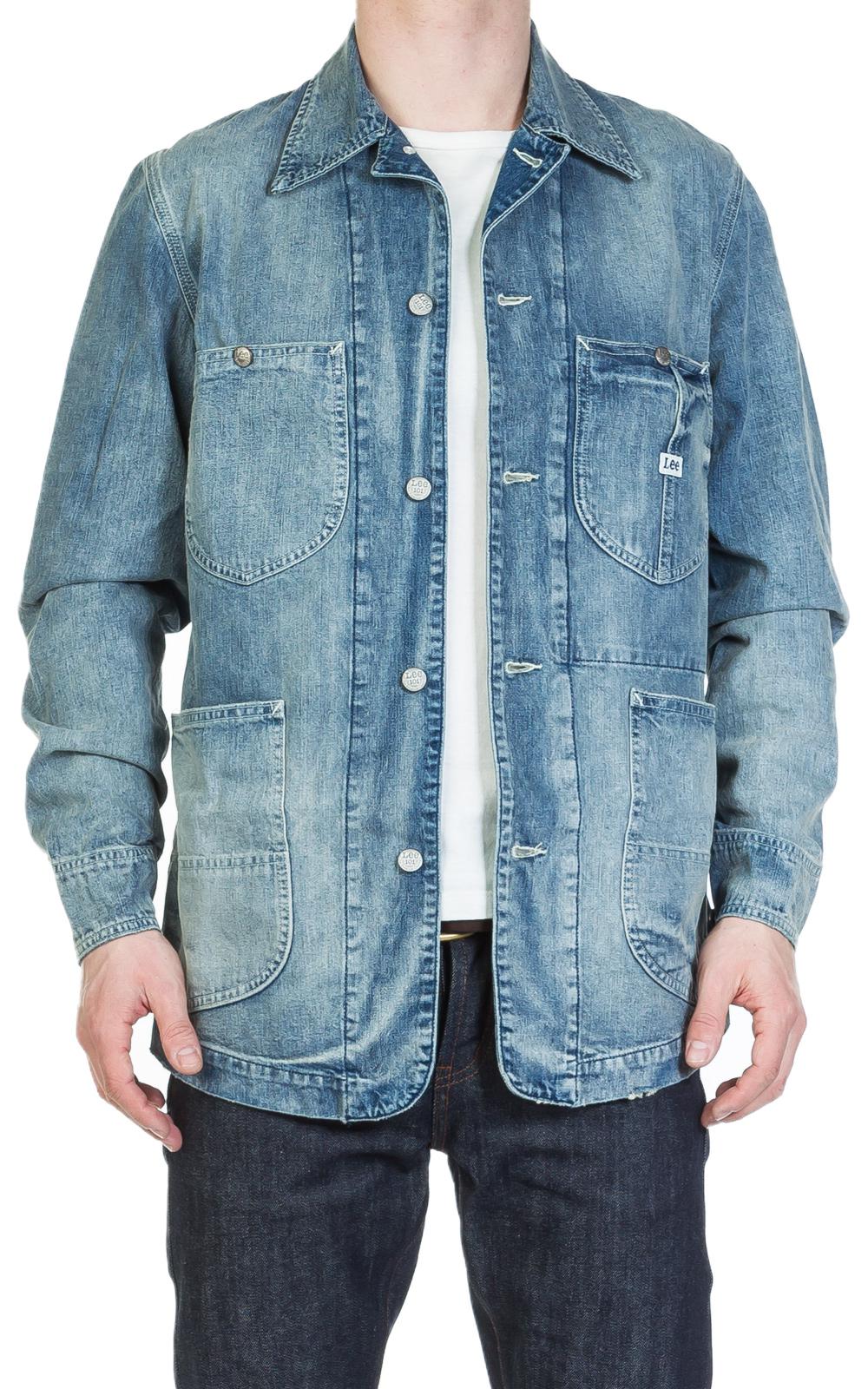 Lee Jeans Cotton Loco Jacket Linden in Blue for Men | Lyst