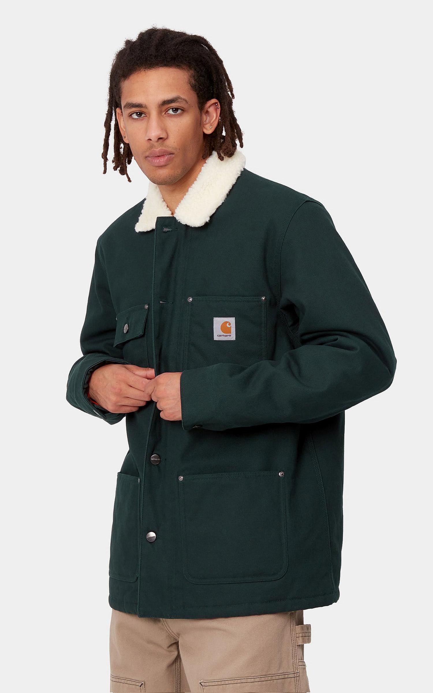 Carhartt WIP Cotton Fairmount Coat Frasier in Green for Men | Lyst