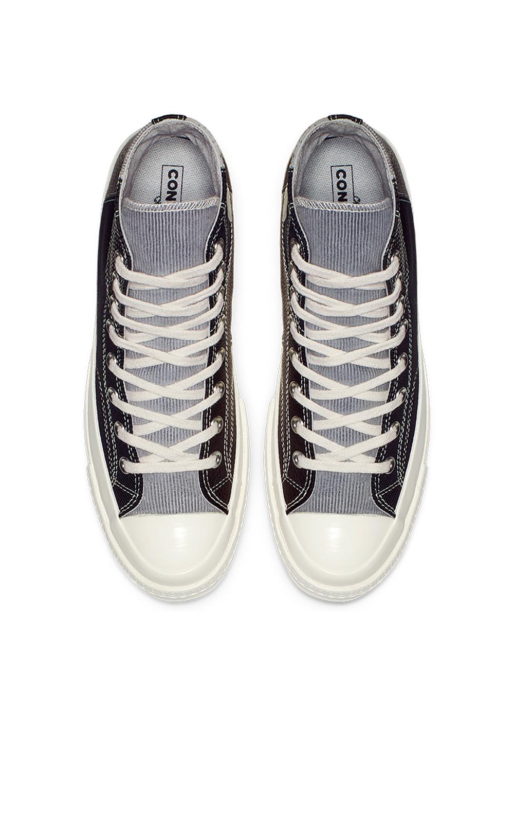 chuck 70 mixed material high top