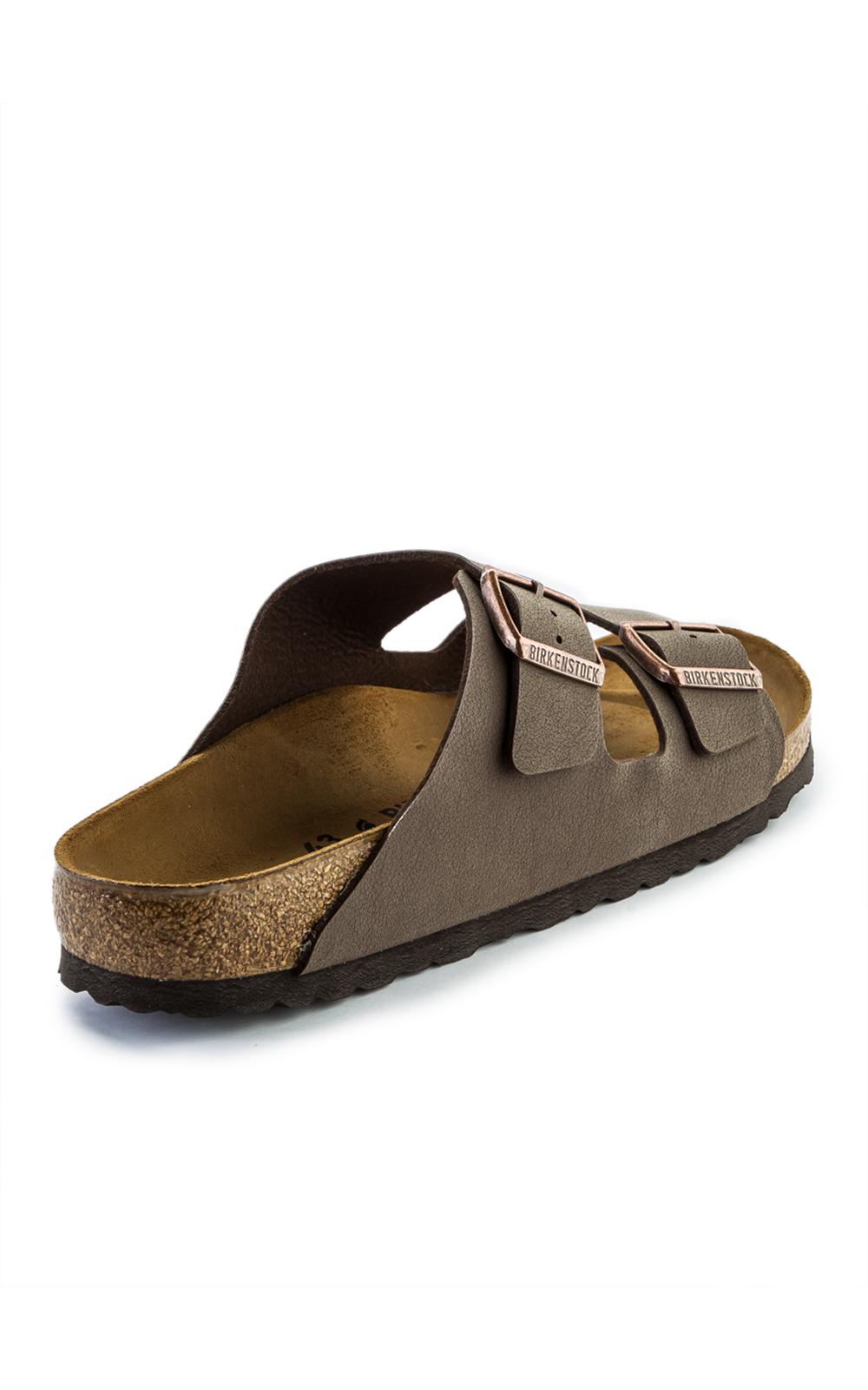 Birkenstock Suede Arizona Birko-flor Nubuk Mocca in Brown for Men - Lyst