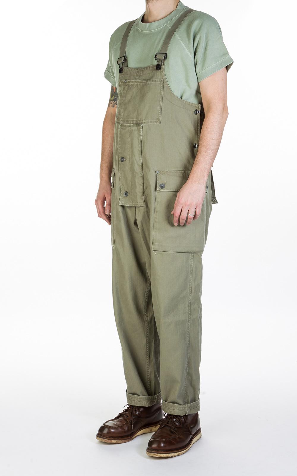 Nigel Cabourn Cotton Lybro Naval Dungaree Nam Green for Men | Lyst Nigel Cabourn Cotton Lybro Naval Dungaree Nam Green for Men | Lyst