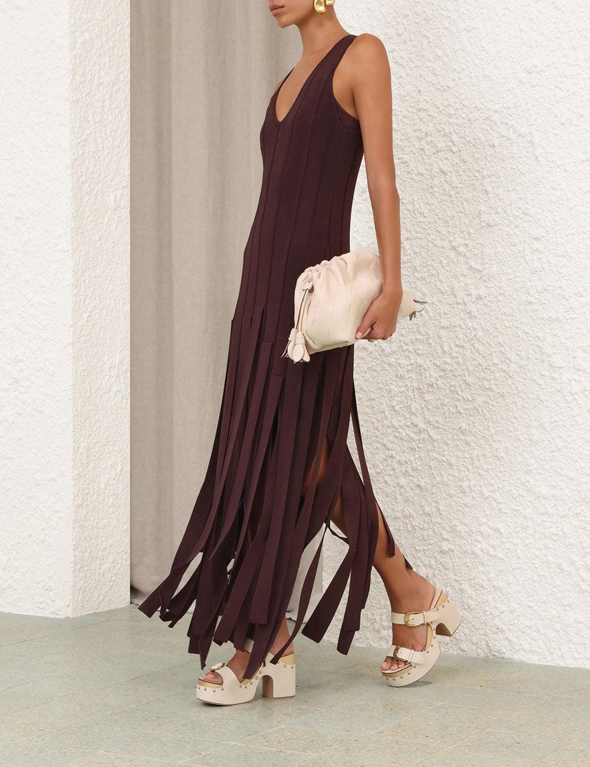 asymmetric drape dress in crepe Zimmerman Harmony Flounce Short Dress Kaleidoscope Garden – blueandcream
