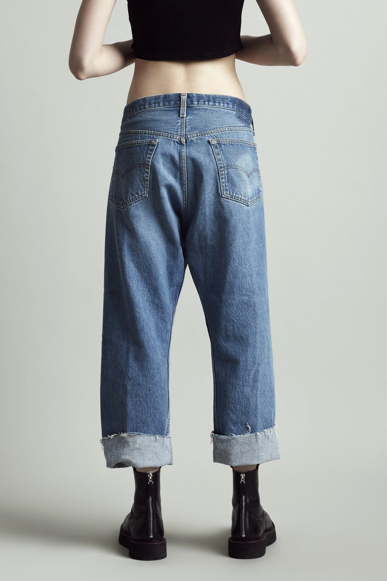 R13 Crossover Jean in Blue | Lyst