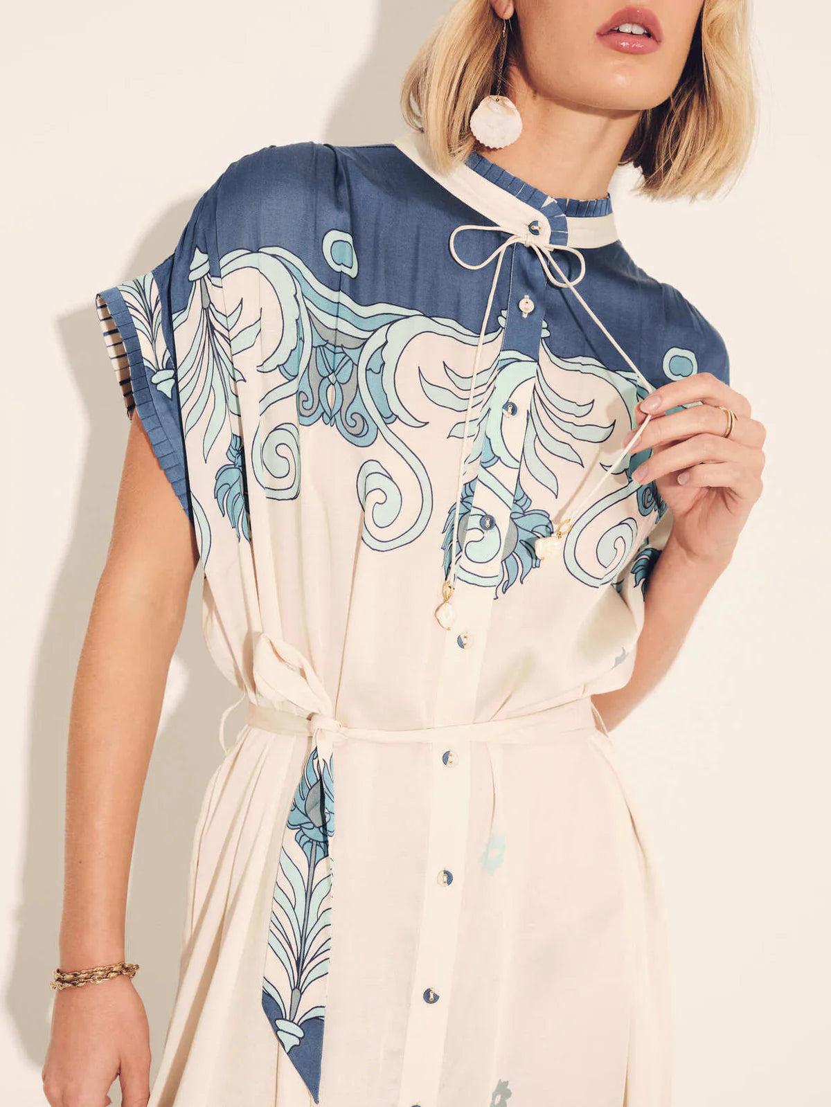 sachin and babi light blue dress dresses – Carolina K main image 1