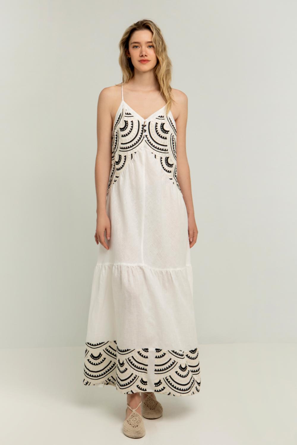 chinese dress ladies Greek Archaic Kori | 230614 Maxi Dress main image 1