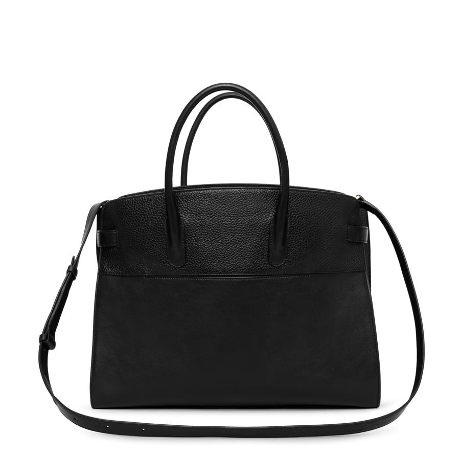 black work satchel