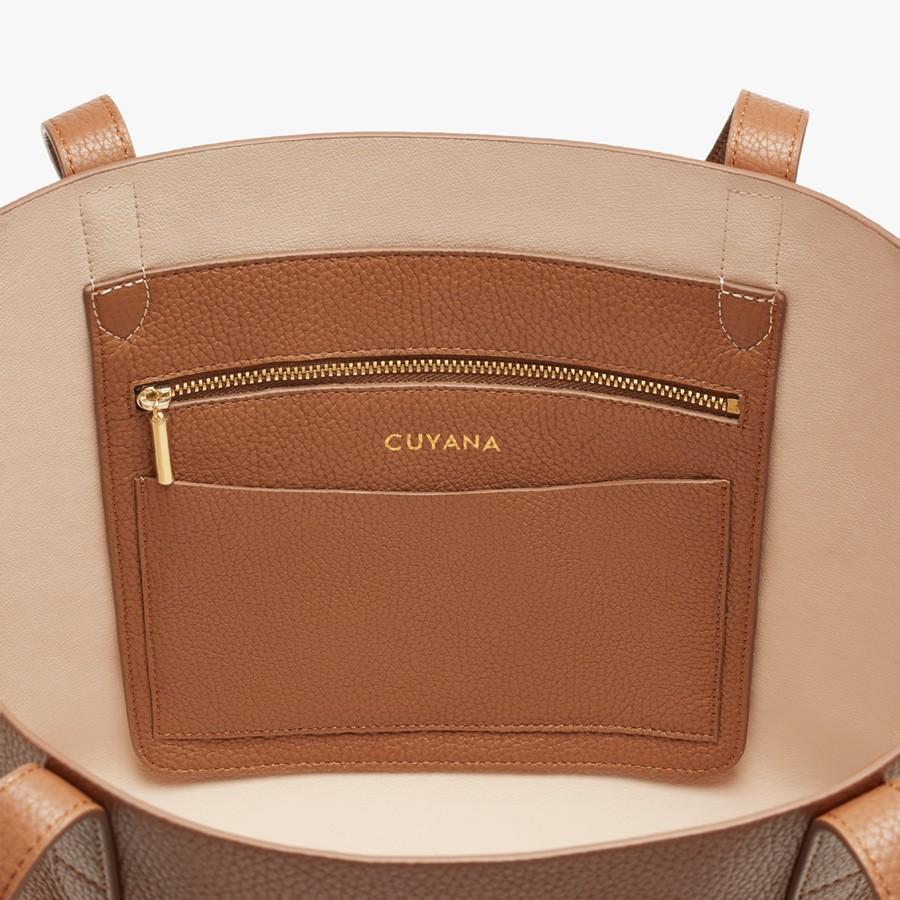 cuyana suede tote