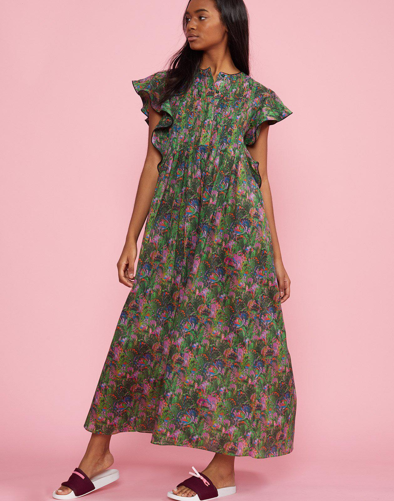 nairobi marble butterfly kaftan