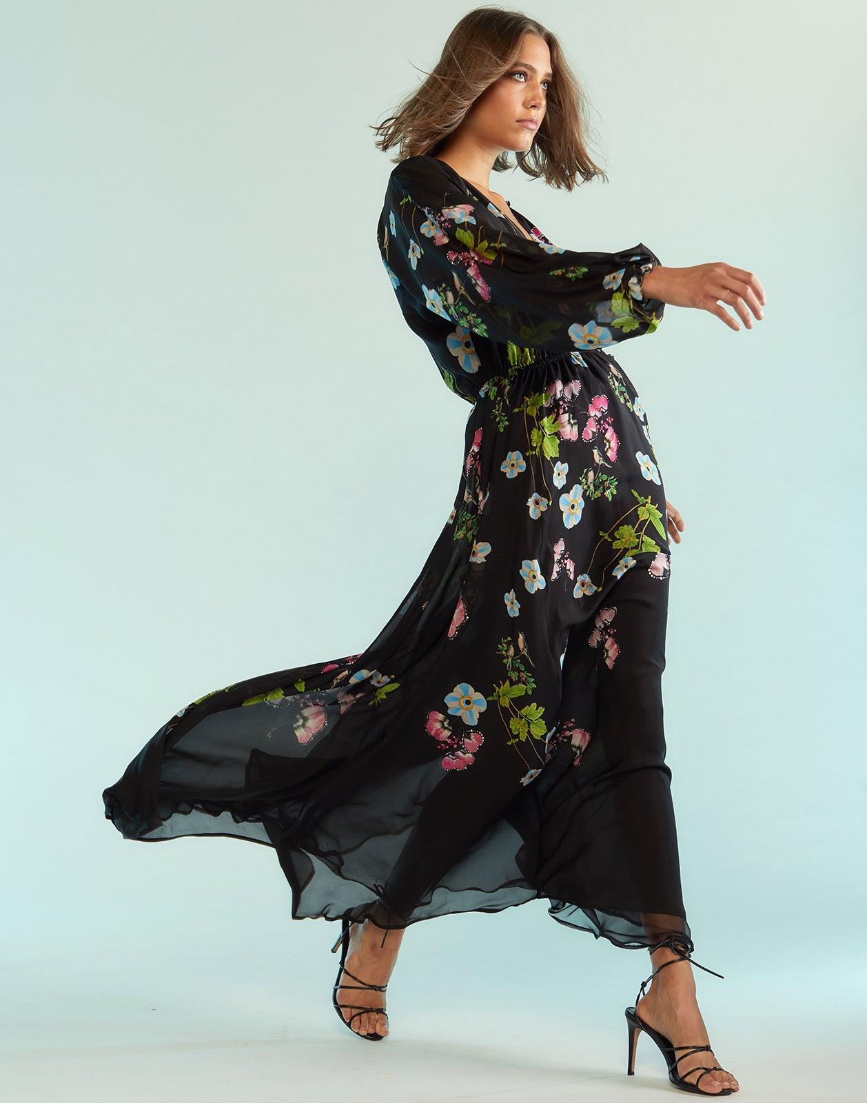 Cynthia rowley top silk dress