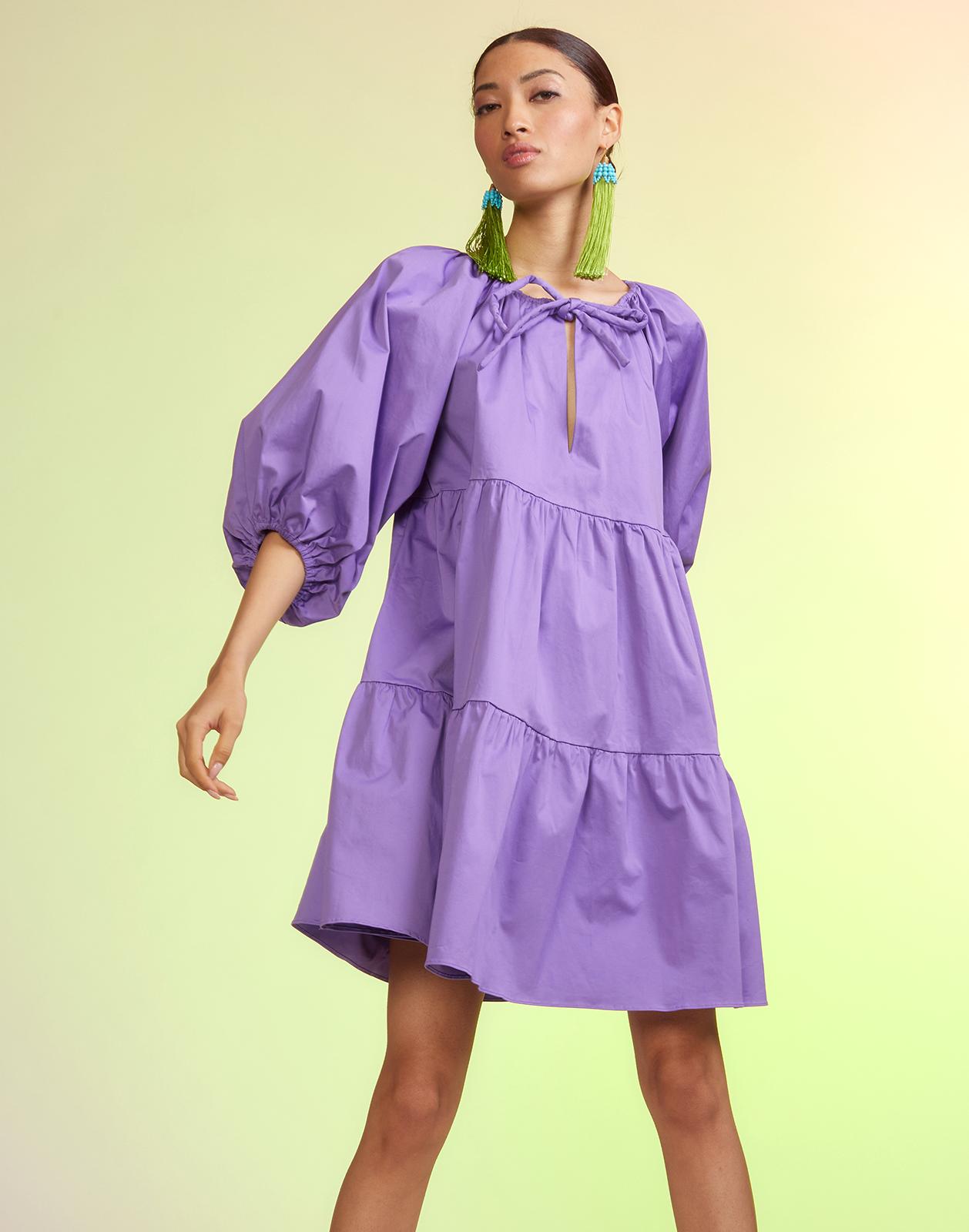 Cynthia rowley tiered floral ruffle dress top