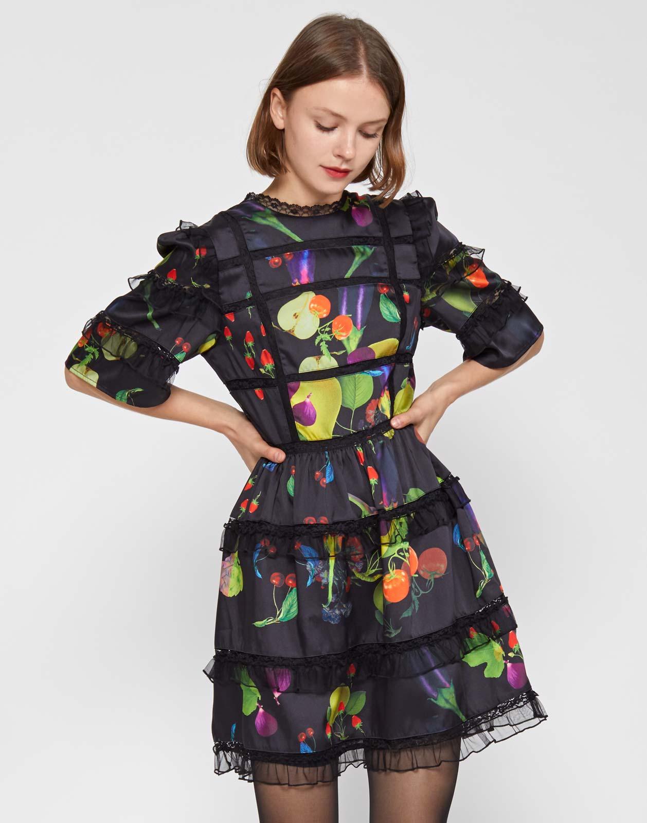 Cynthia Rowley Lace Olivia Printed Mini 