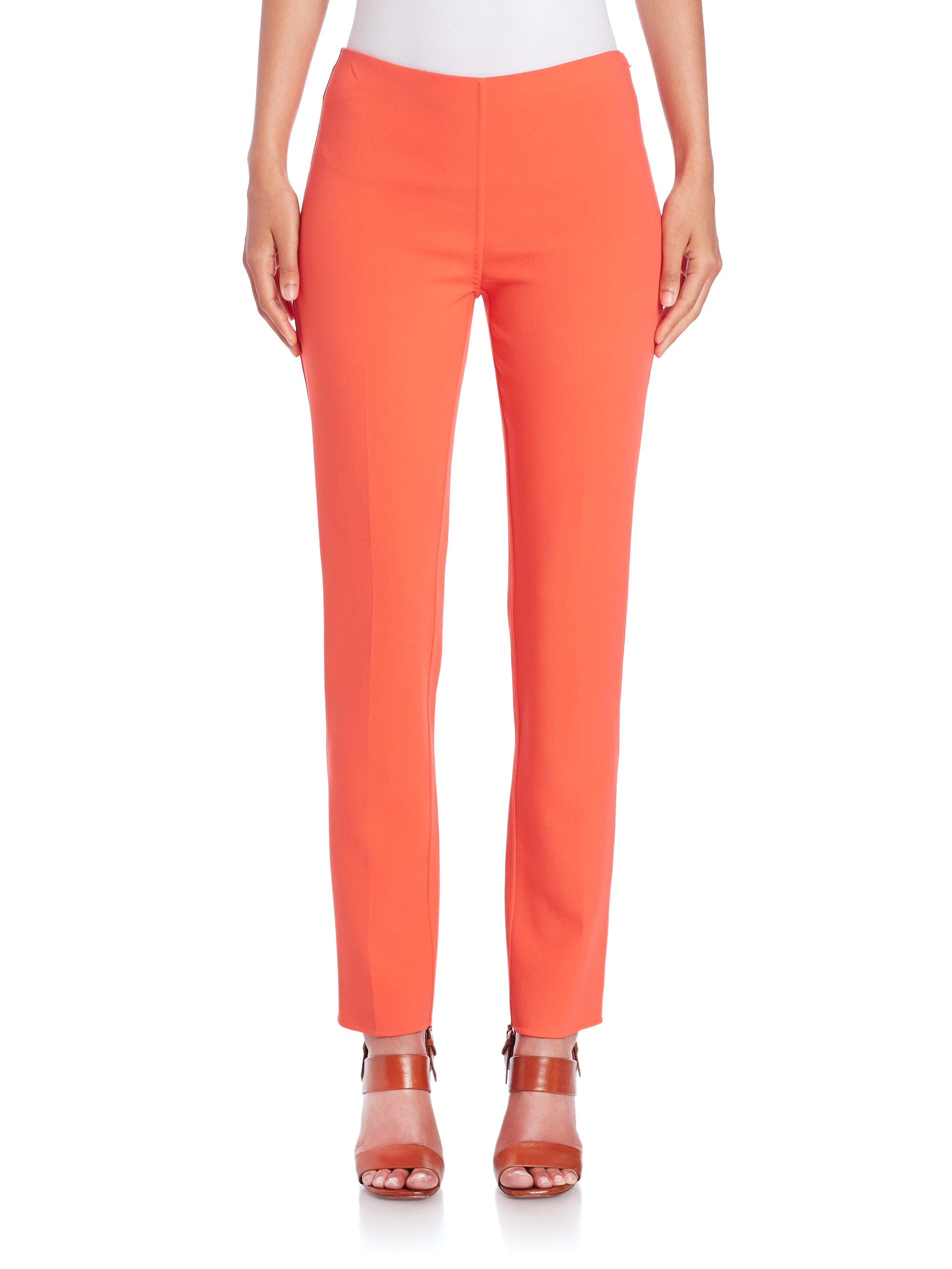 michael kors pants mens orange