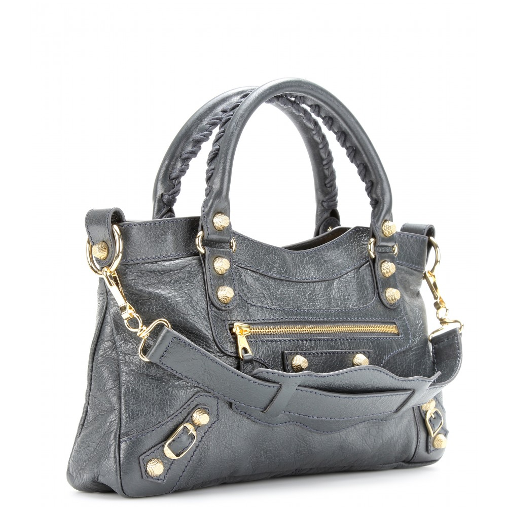 Balenciaga Giant 12 First Shoulder Bag in Anthracite (Gray) - Lyst