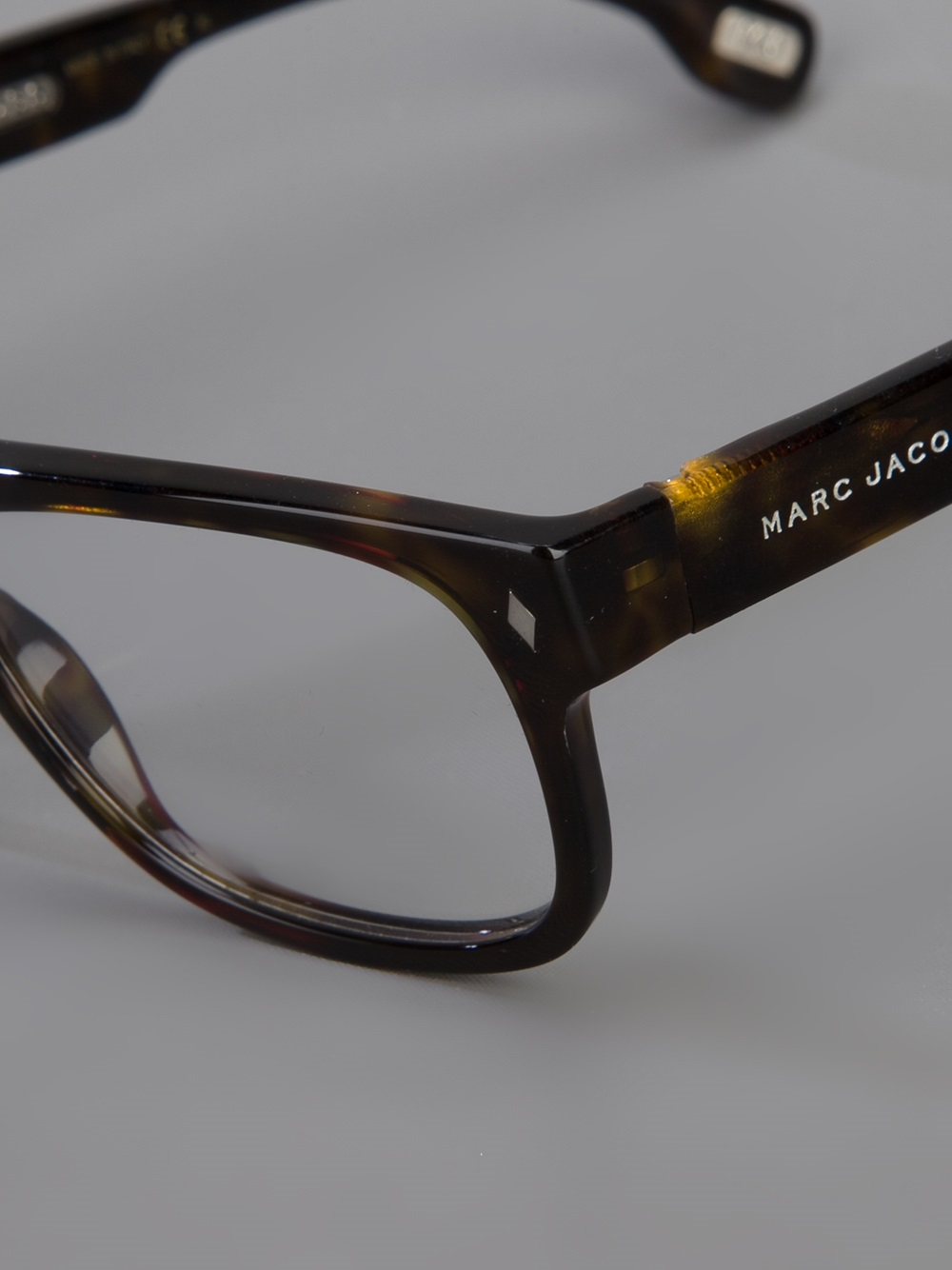 Marc Jacobs Tortoise Shell Glasses in Black for Men - Lyst