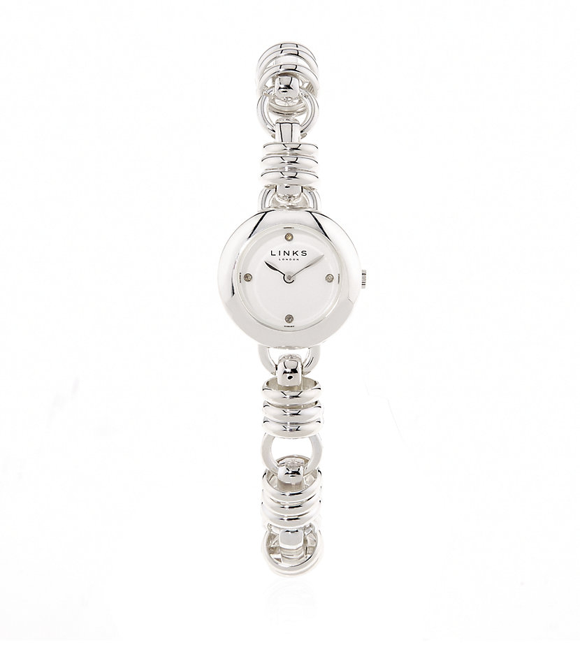 Links Of London Sweetie Bracelet Watch In Silver Metallic Lyst Links Of London Sweetie Bracelet Watch In Silver Metallic Lyst
