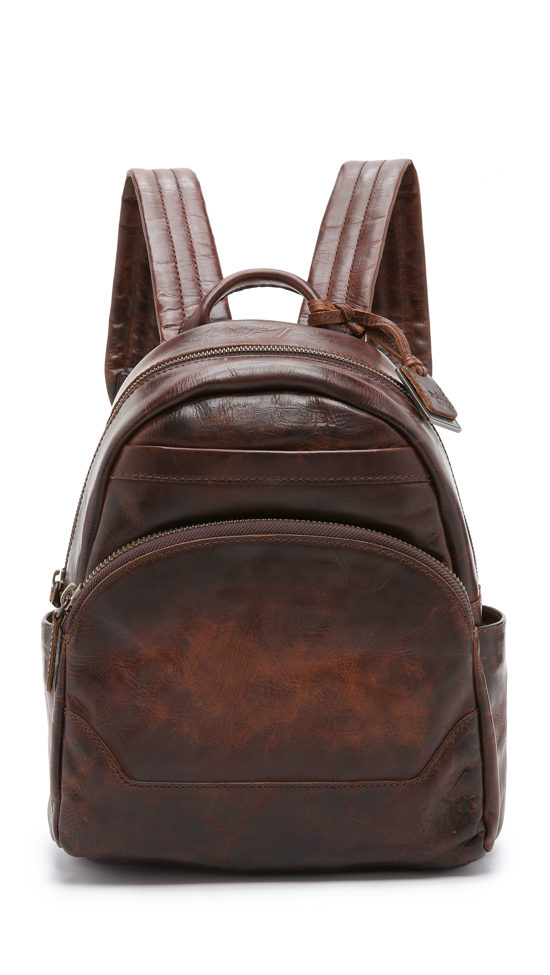 frye melissa leather backpack