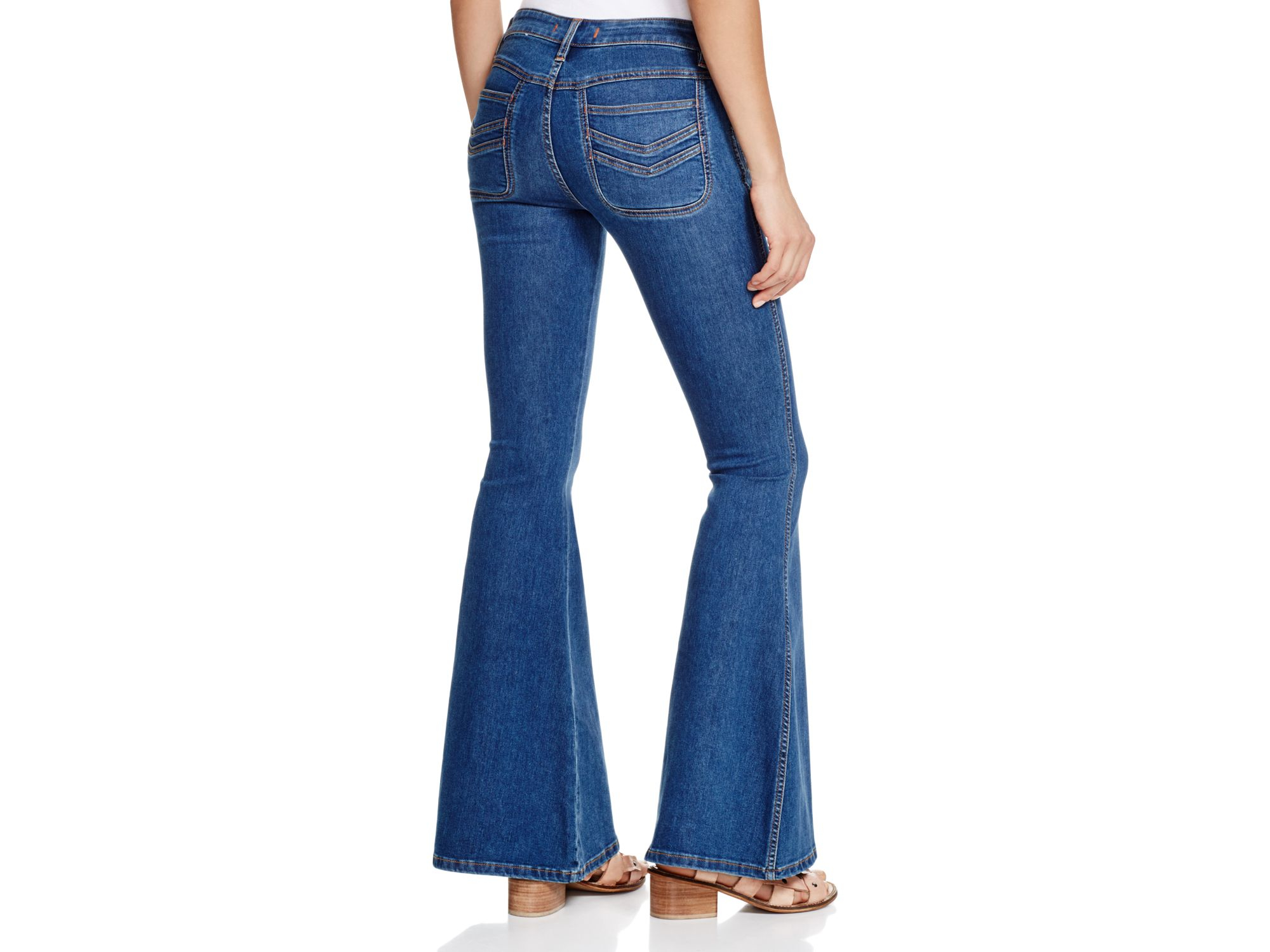 free people flared jeans