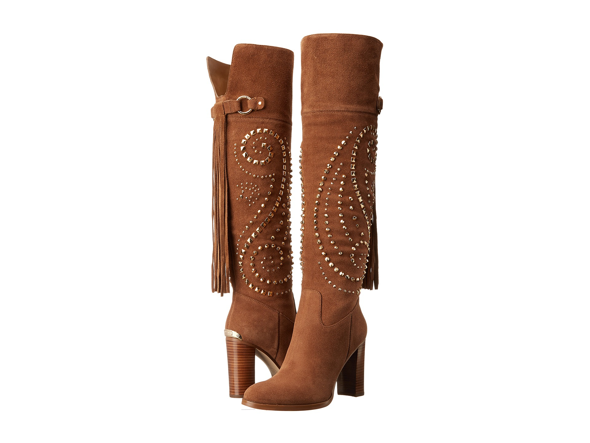 michael kors dark brown boots
