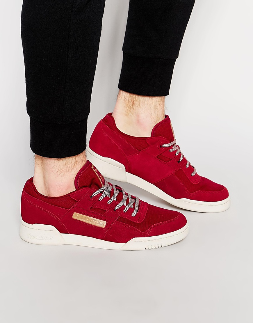 reebok workout plus red