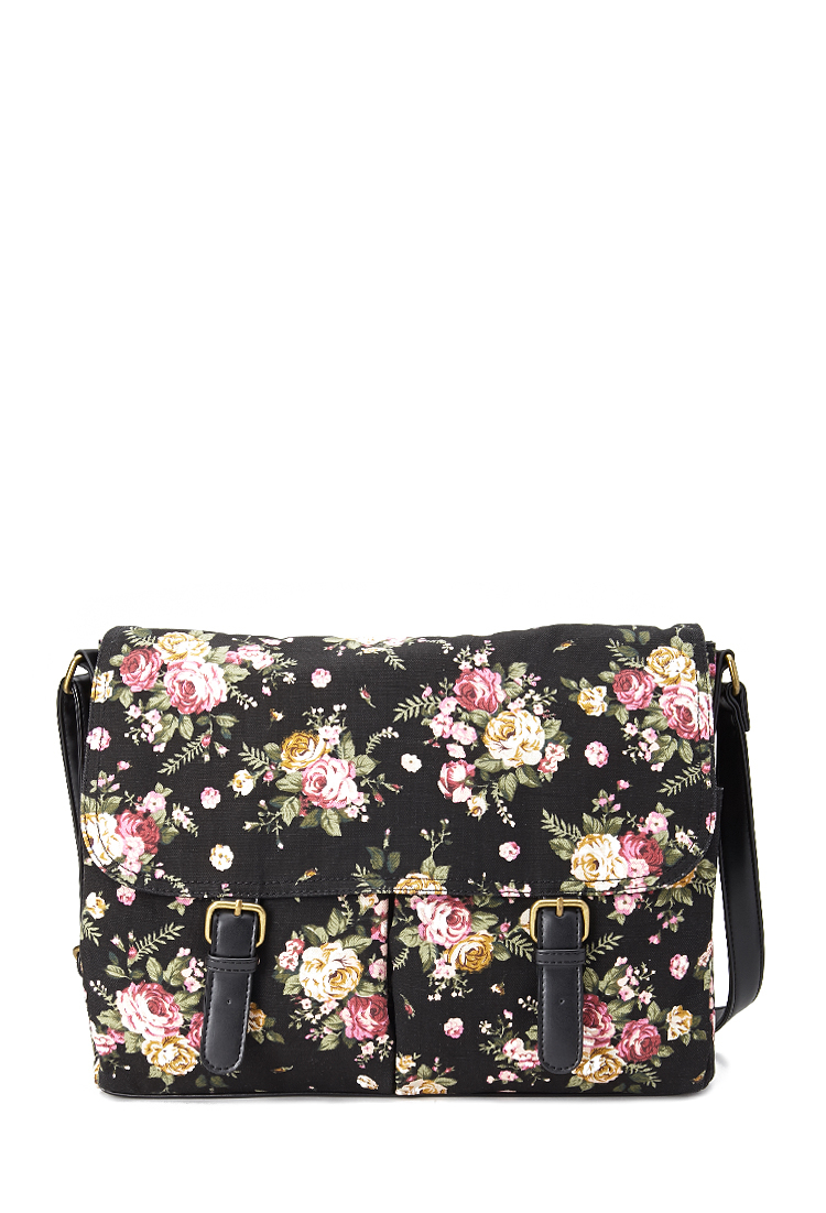 floral side bag