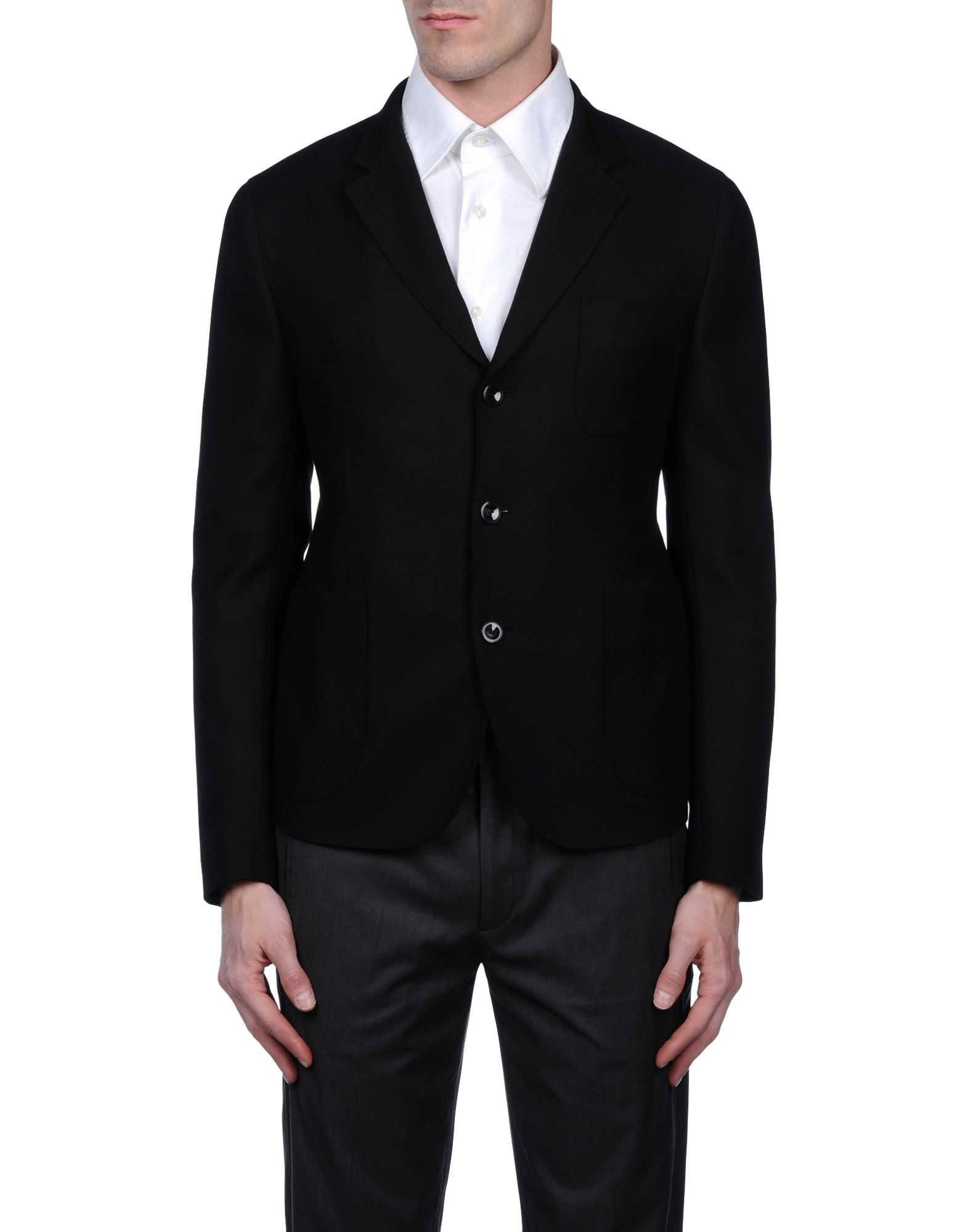 Alexander McQueen Wool Blazer in Black for Men Lyst